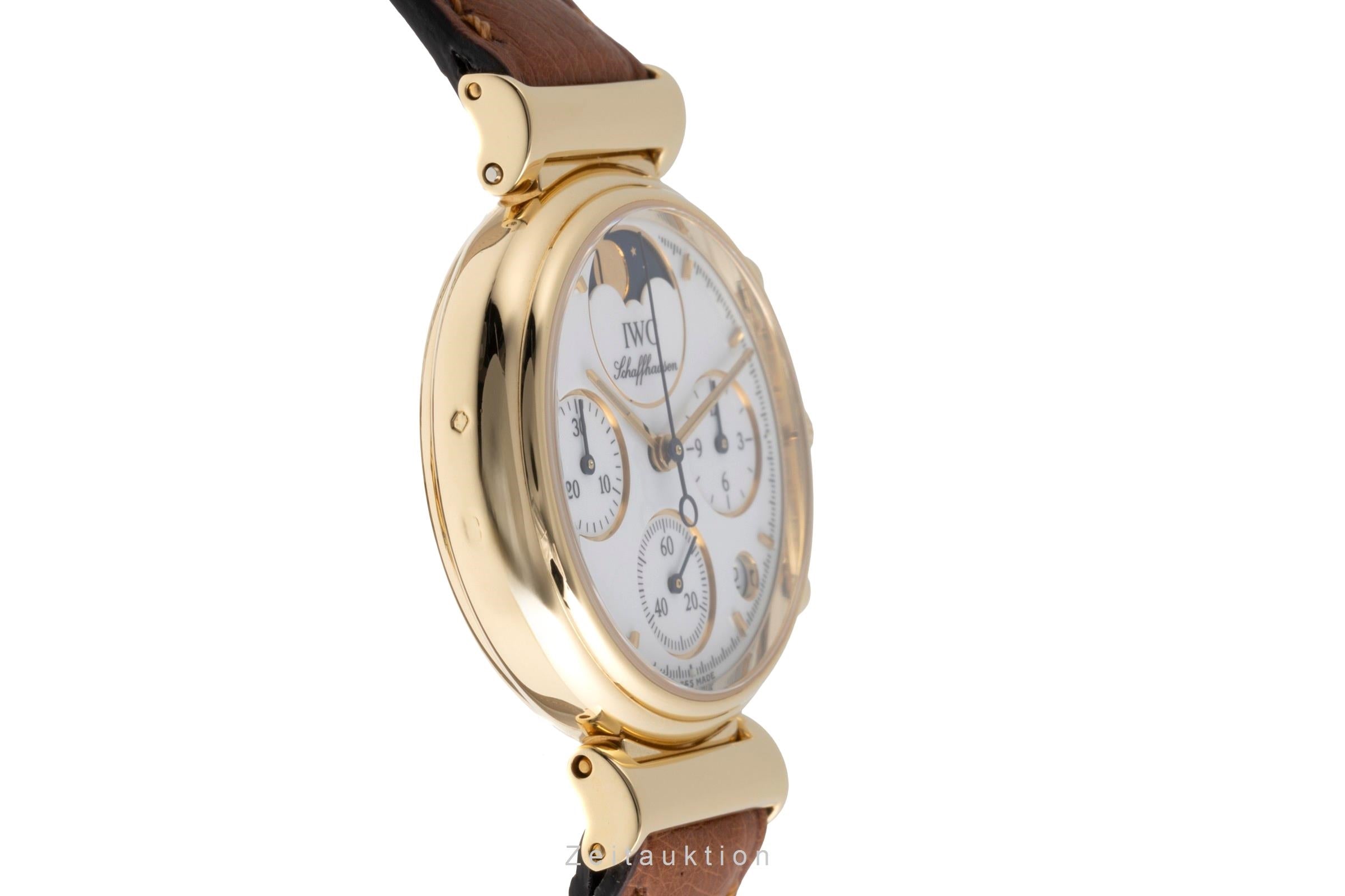 IWC Da Vinci chronograph 18 ct gold quartz women's watch IW373601  [2502139]
