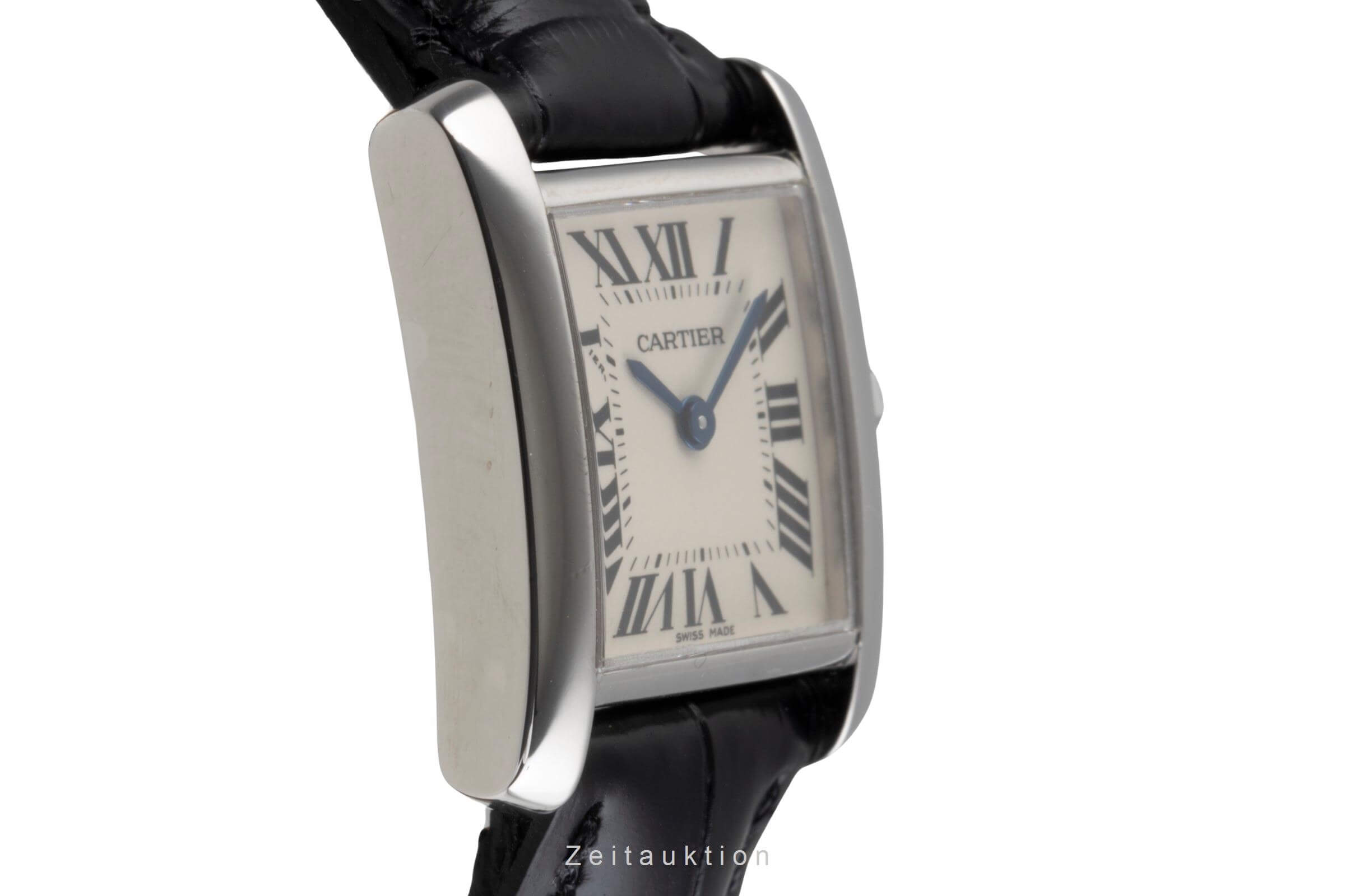 Cartier Tank Francaise or blanc 18 ct quartz montre pour femmes W50012S3  [2502140]