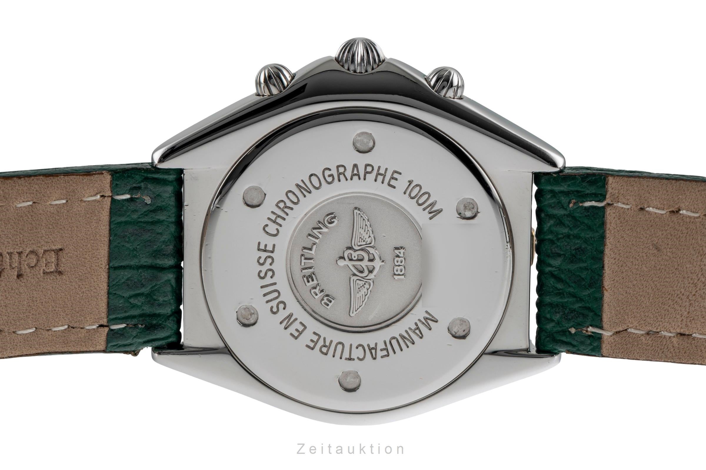 Breitling Sextant Chronograph Stahl / vergoldet Quarz Herren Ref. B55046 Papiere [2502141]