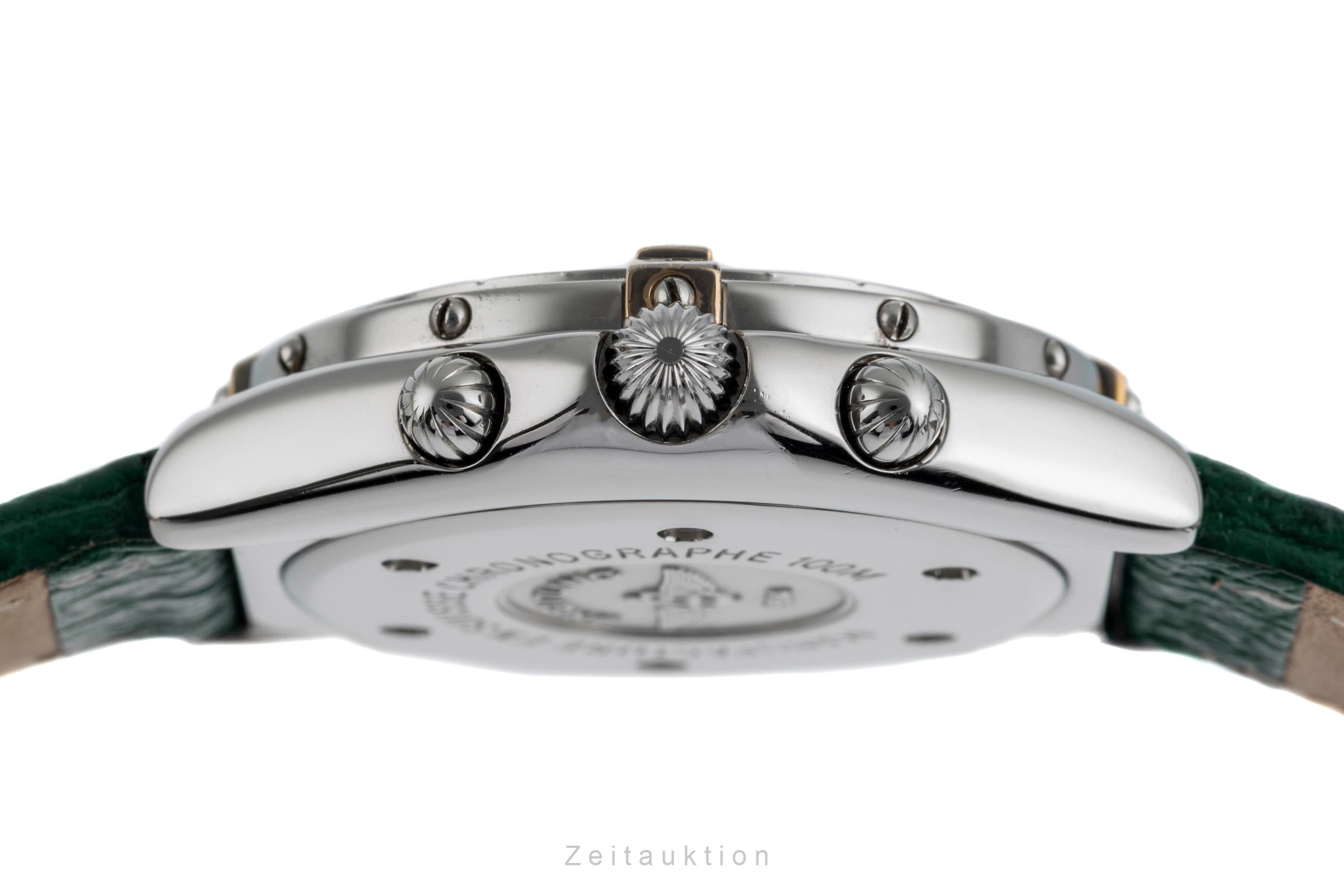 Breitling Sextant Chronograph Stahl / vergoldet Quarz Herren Ref. B55046 Papiere [2502141]