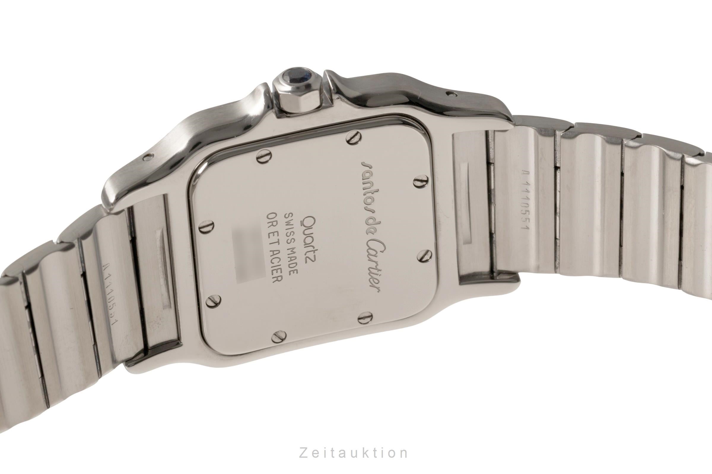 Cartier Santos steel / gold quartz men's watch W20011C4  [2502143]