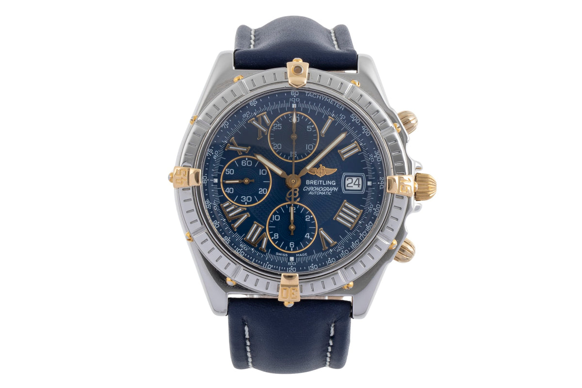 Breitling Crosswind chronograph steel / gold automatic men's watch B13055  [2502145]