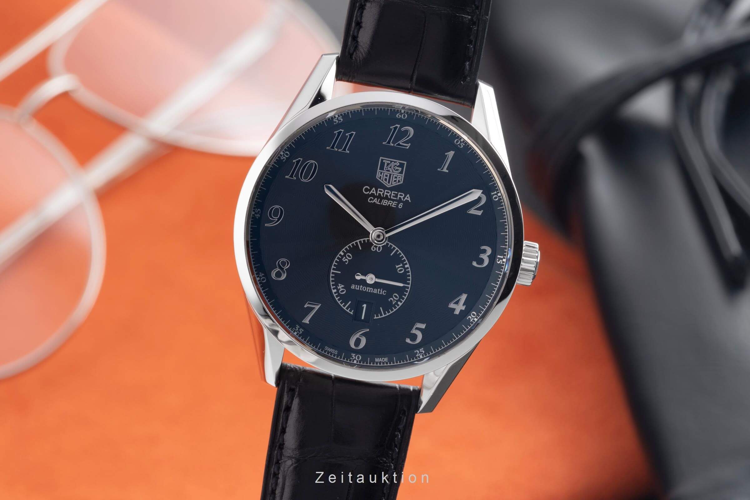 Carrera Calibre Heuer Herrenuhren Tag Heuer Carrera Stahl