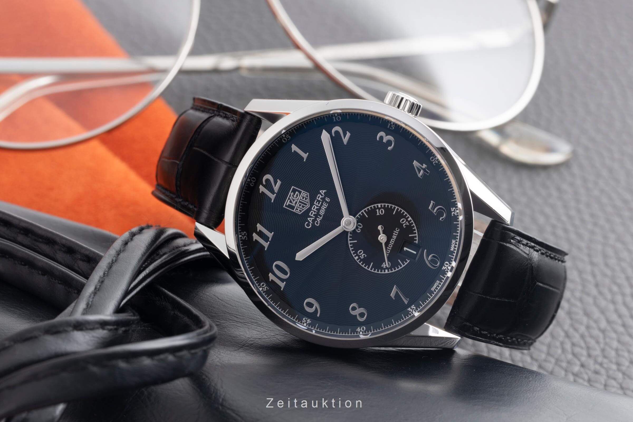 Tag Heuer Carrera acier automatique montre pour hommes WAS2110 LP: 3250EUR  [2502147]