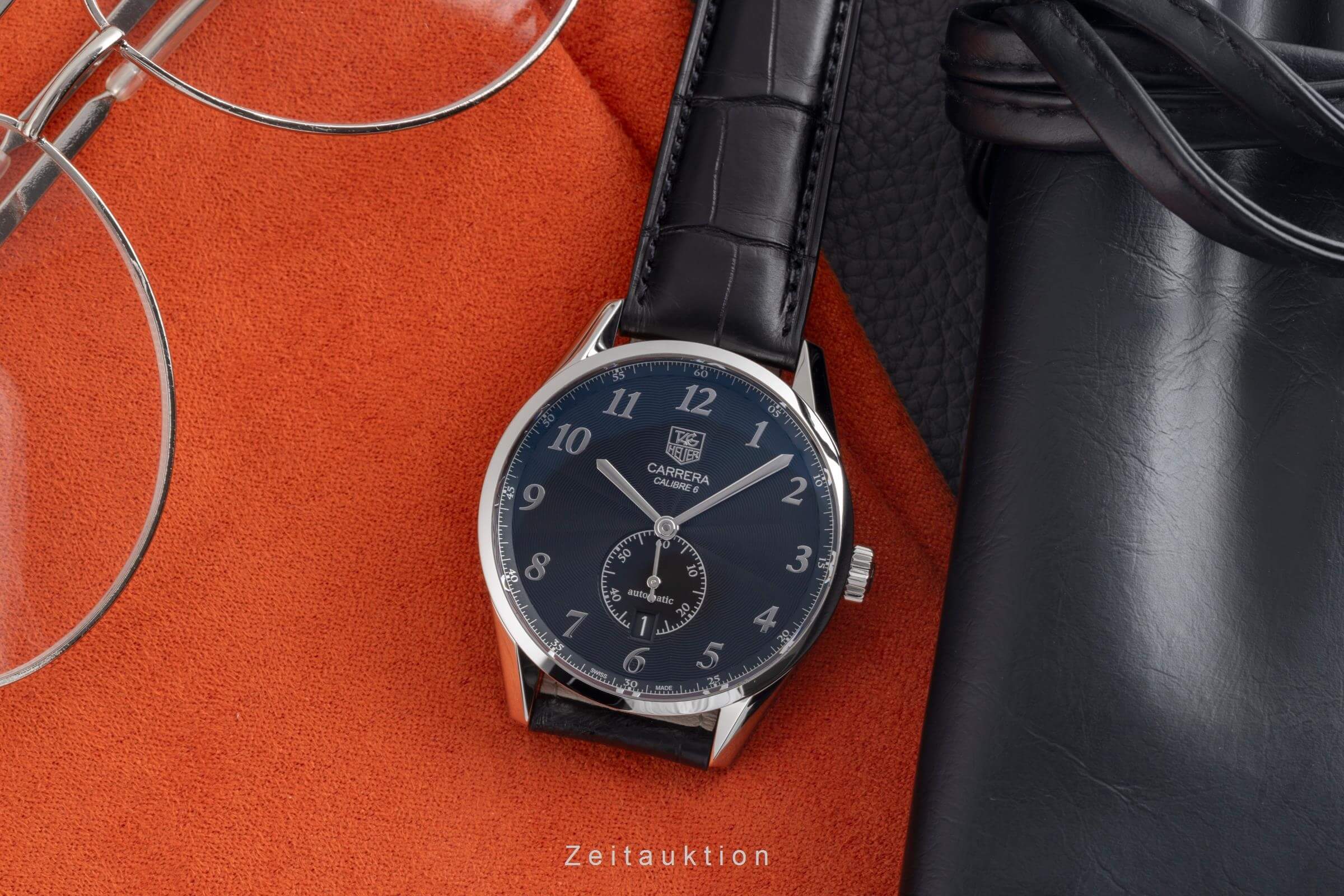 Tag Heuer Carrera acier automatique montre pour hommes WAS2110 LP: 3250EUR  [2502147]