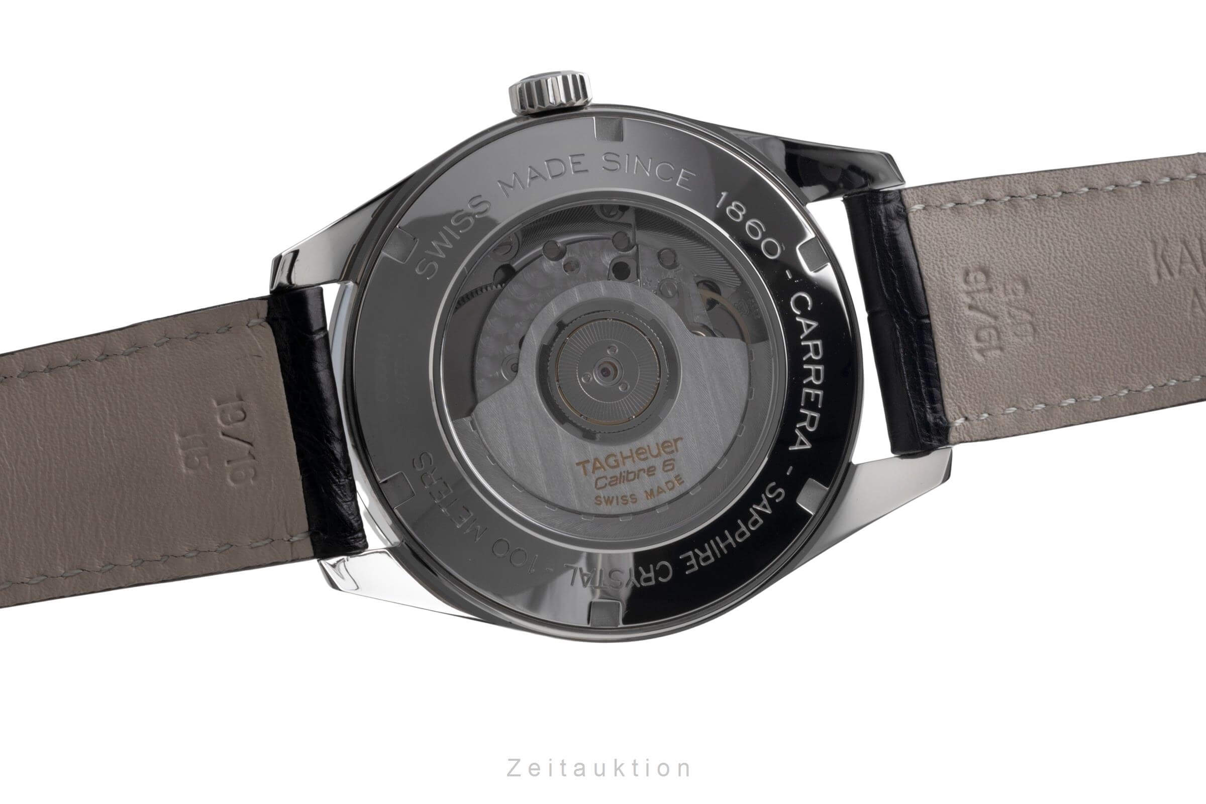 Tag Heuer Carrera acier automatique montre pour hommes WAS2110 LP: 3250EUR  [2502147]