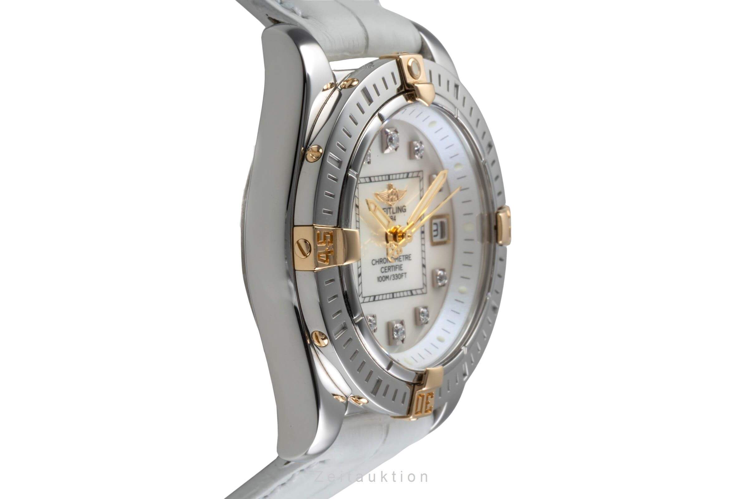 Breitling Galactic 32 acciaio / oro quarzo orologio da donna B71356  [2502149]