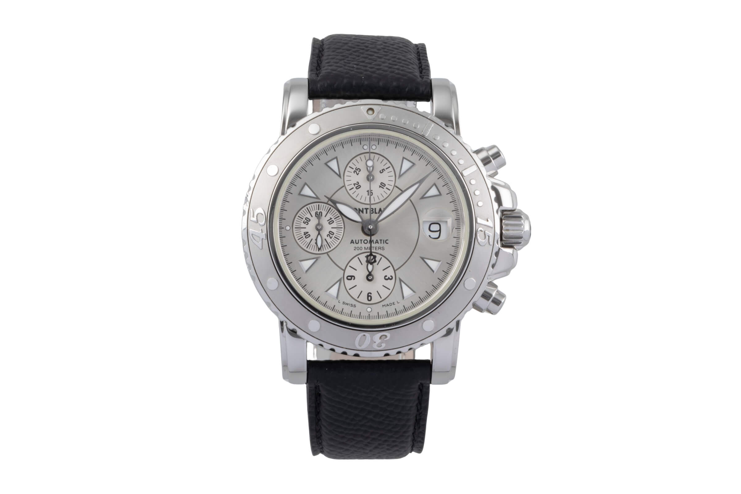 Montblanc Meisterstück chronograph steel automatic Kal. MB