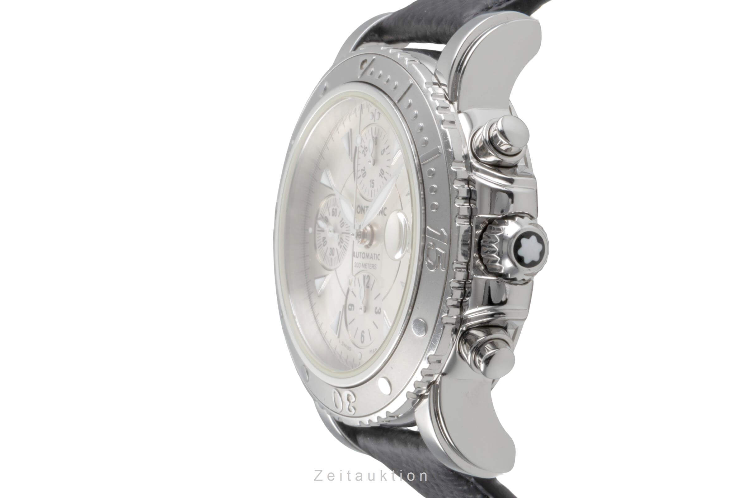 Montblanc Meisterstück chronograph steel automatic men's watch 7034  [2502151]