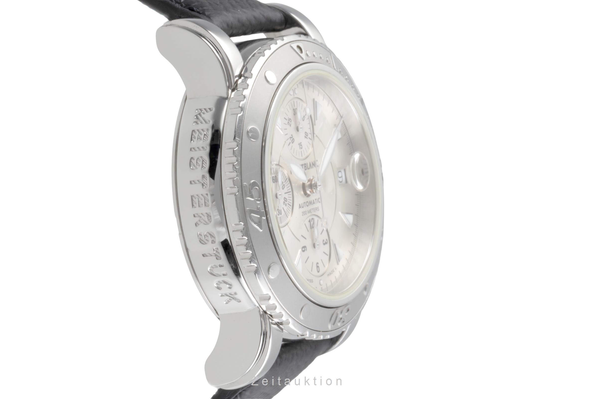 Montblanc Meisterstück chronograph steel automatic men's watch 7034  [2502151]