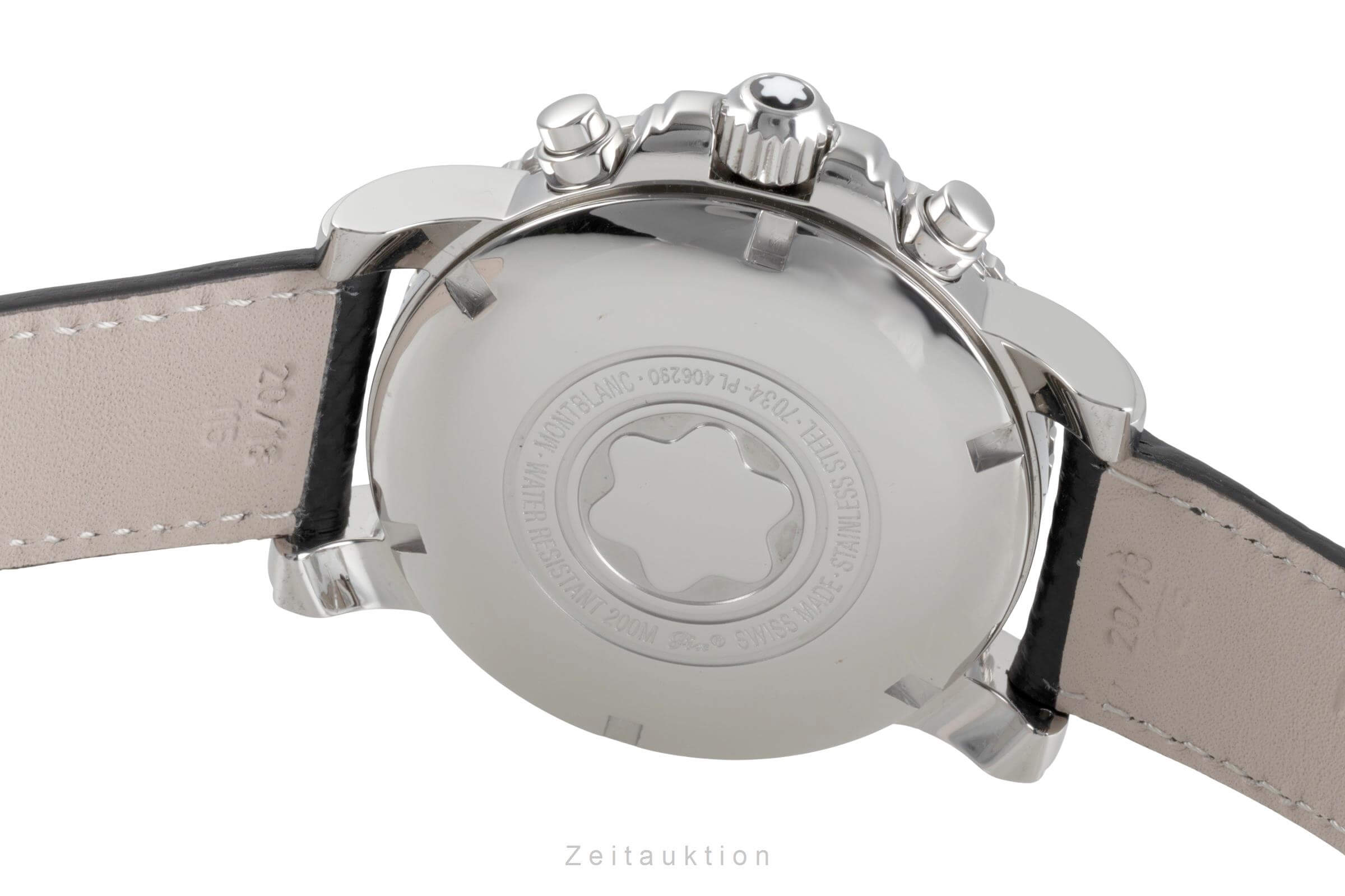 Montblanc Meisterstück chronograph steel automatic men's watch 7034  [2502151]