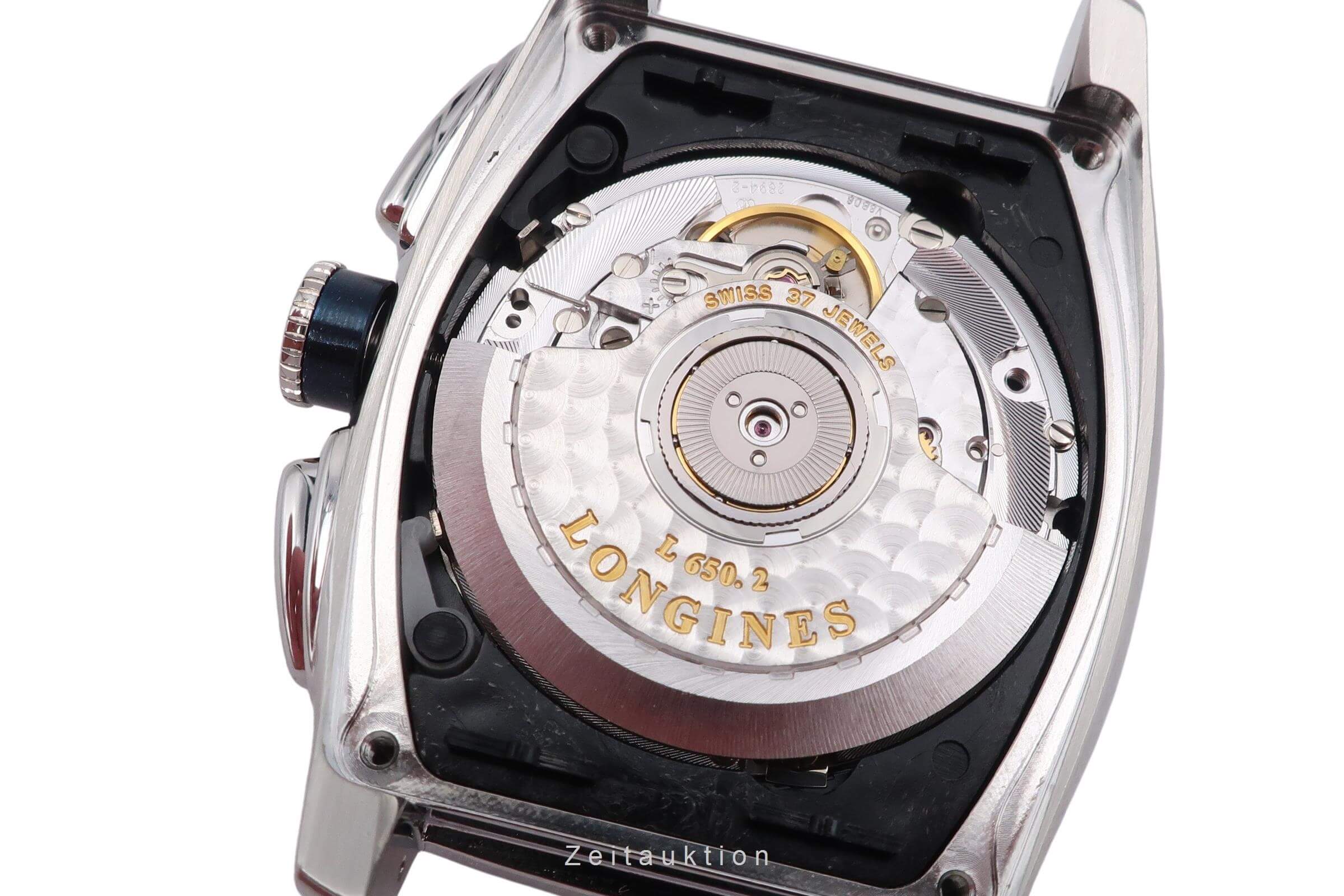 Longines Evidenza chronographe acier automatique montre pour hommes L2.643.4  [2502152]