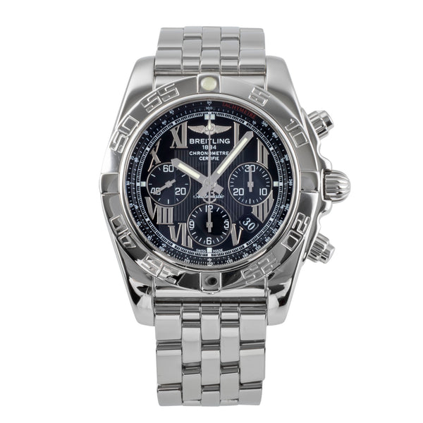 Breitling Chronomat chronograph steel automatic men's watch AB011B56PA  [2502157]