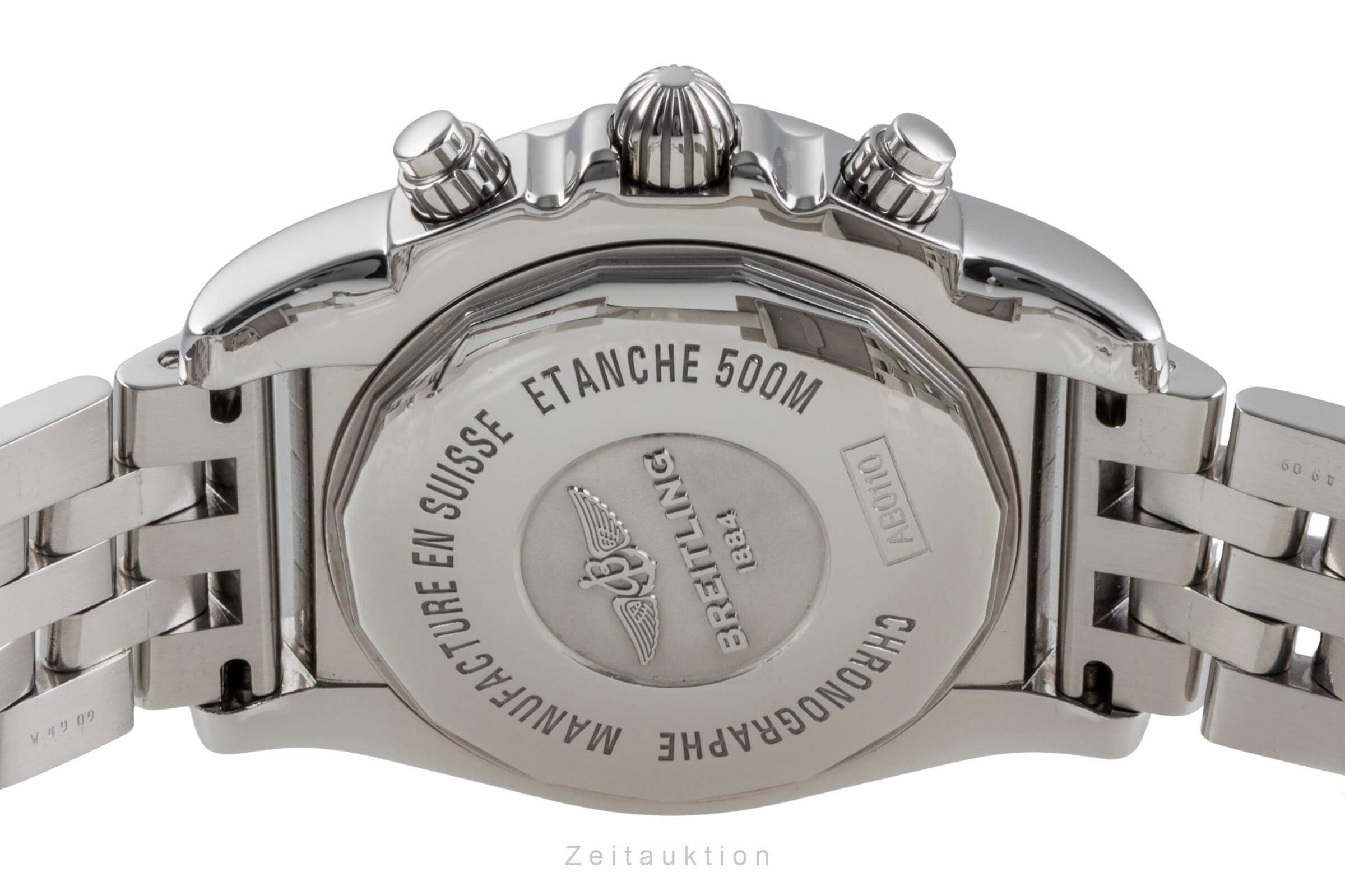 Breitling Chronomat chronograph steel automatic men's watch AB011B56PA  [2502157]