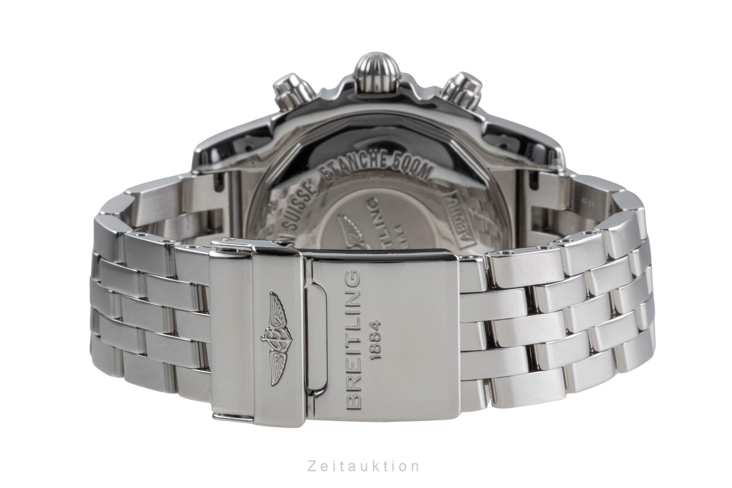 Breitling Chronomat chronograph steel automatic men's watch AB011B56PA  [2502157]