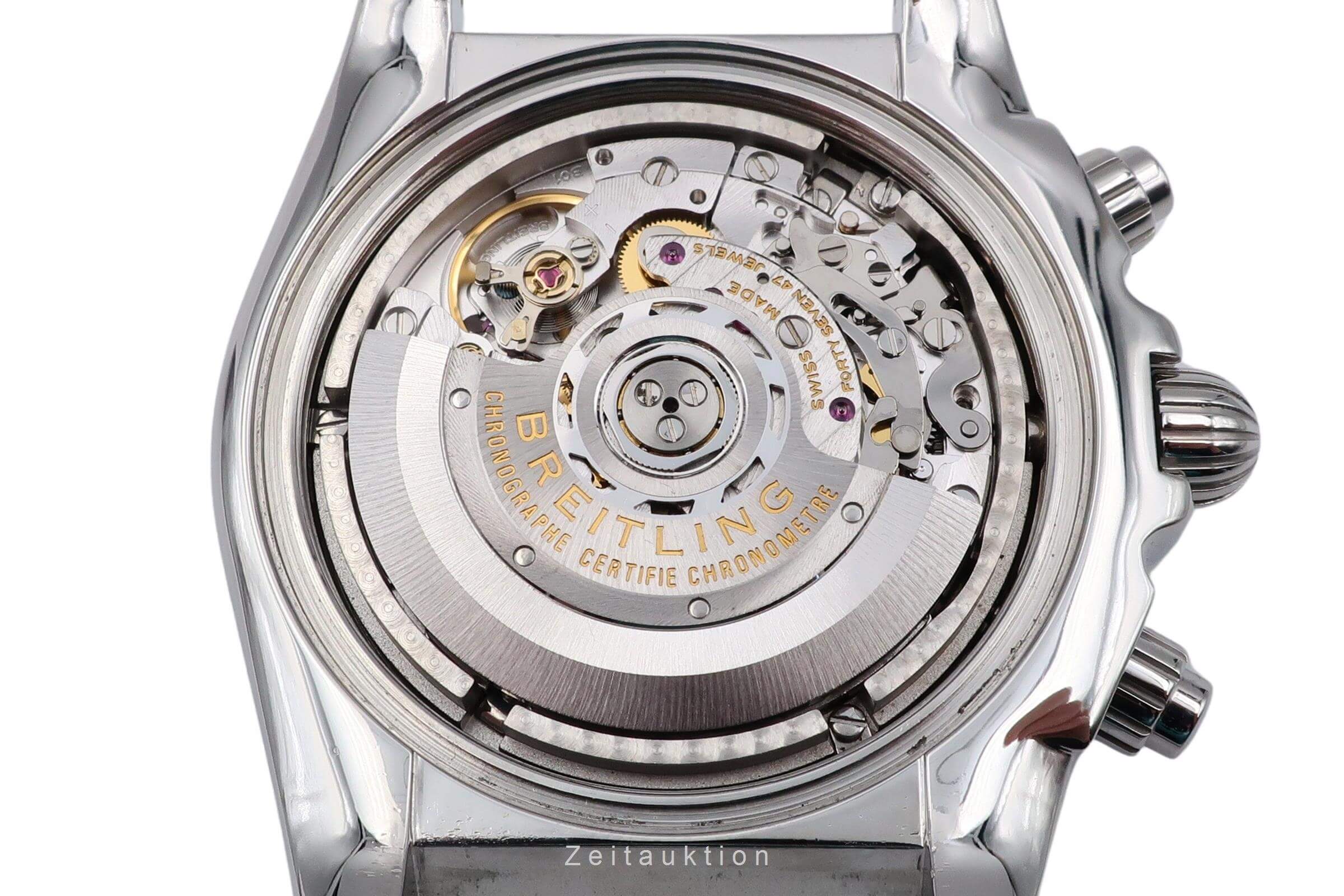 Breitling Chronomat chronograph steel automatic men's watch AB011B56PA  [2502157]