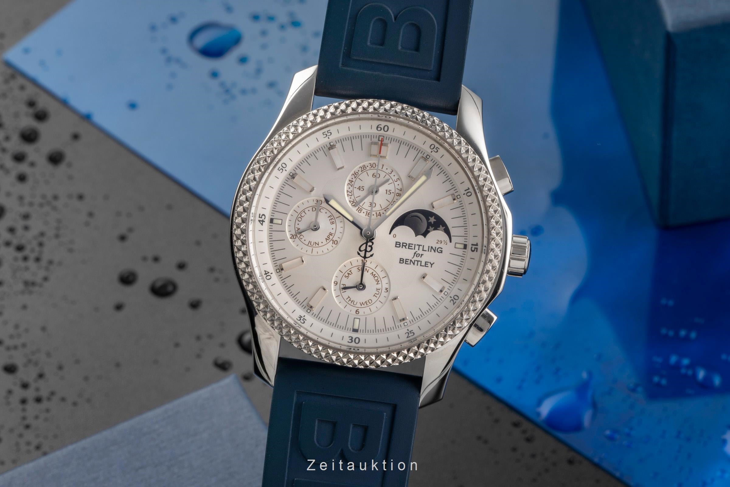 Breitling Bentley Mark VI chronograph steel / platinium automatic