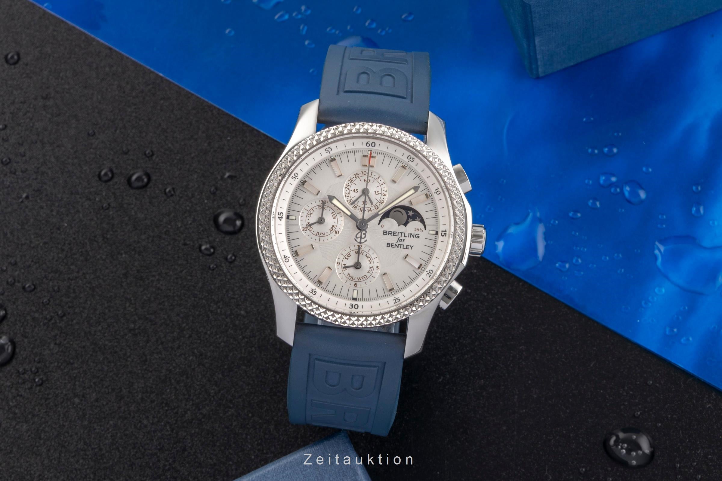 Breitling Bentley Mark VI chronograph steel / platinium automatic men's watch P19362  [2502158]