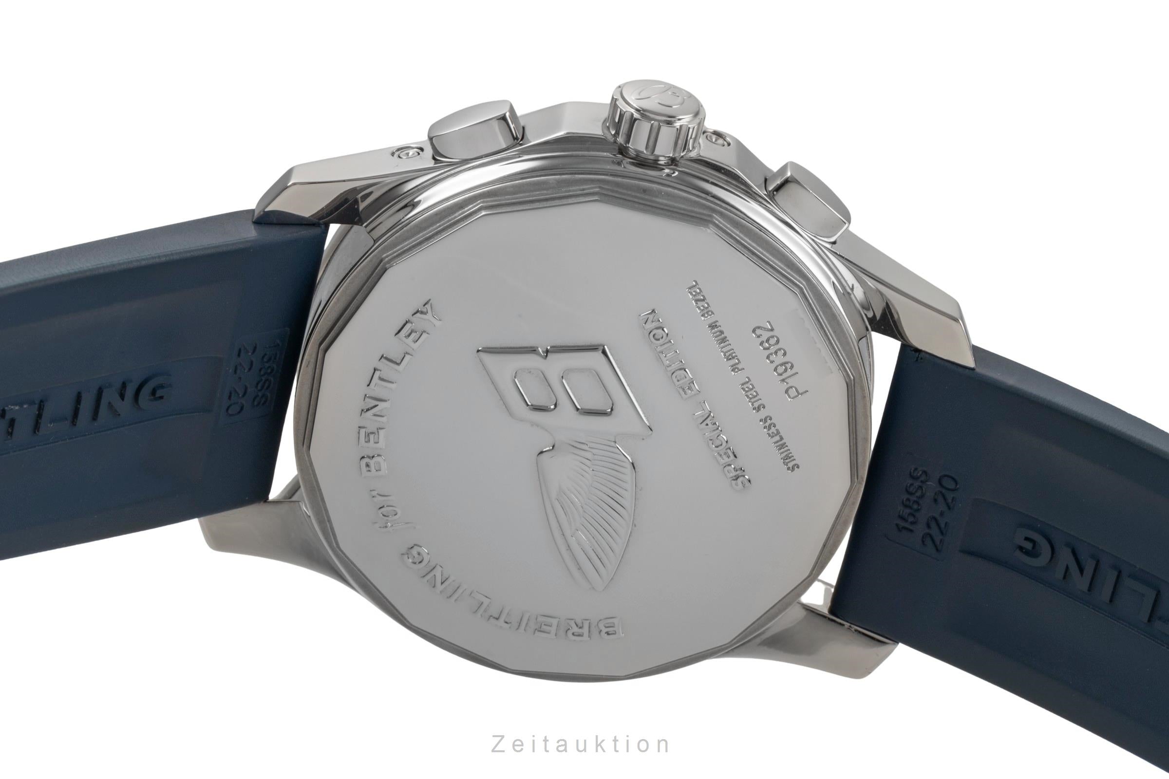 Breitling Bentley Mark VI chronograph steel / platinium automatic men's watch P19362  [2502158]