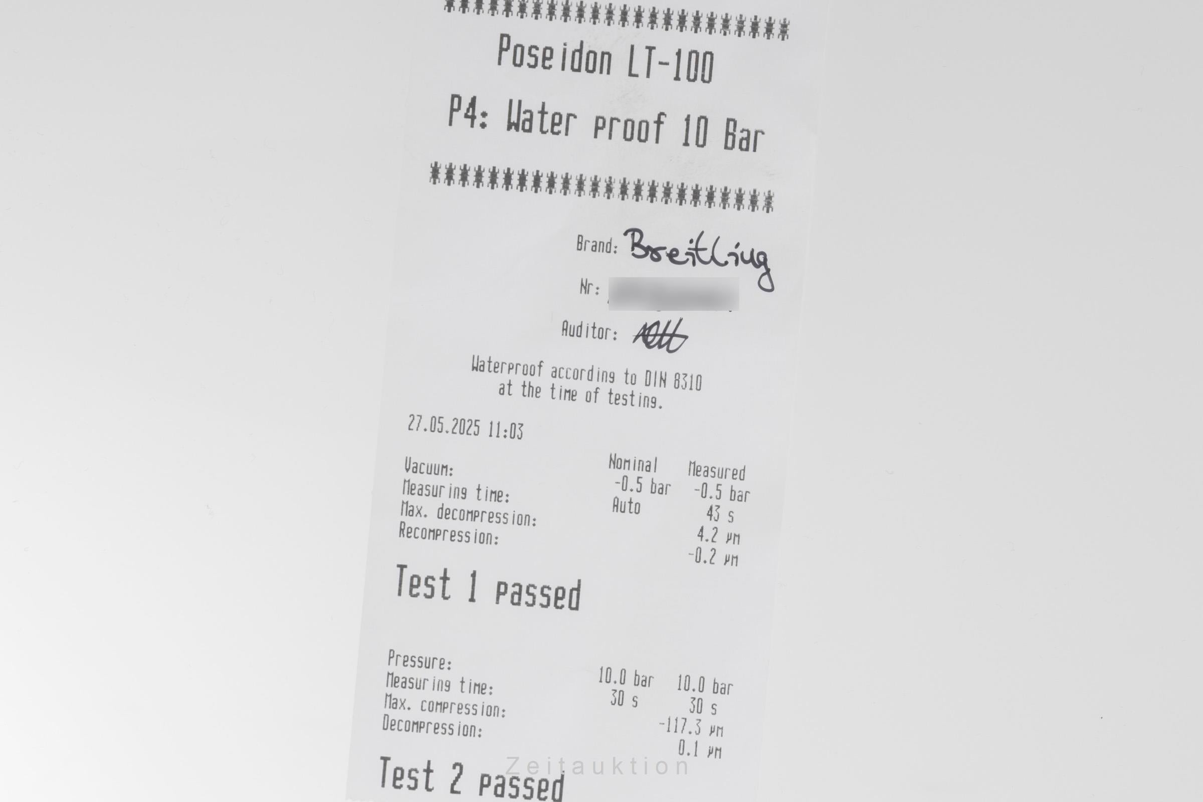 Breitling Bentley Mark VI chronograph steel / platinium automatic men's watch P19362  [2502158]