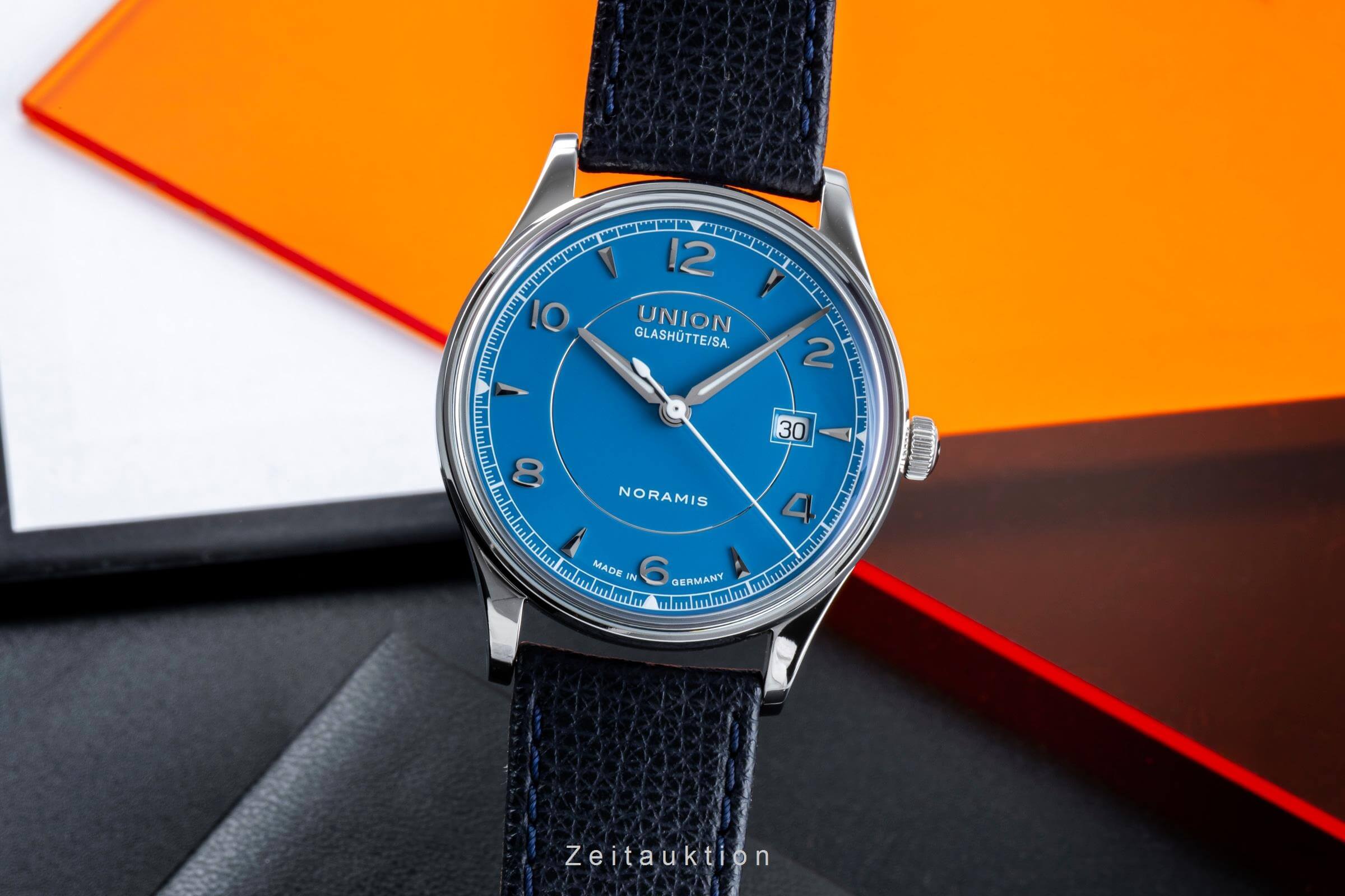 Union Glashütte Noramis steel automatic men's watch D016407160470 LP: 2400EUR  [2502159]