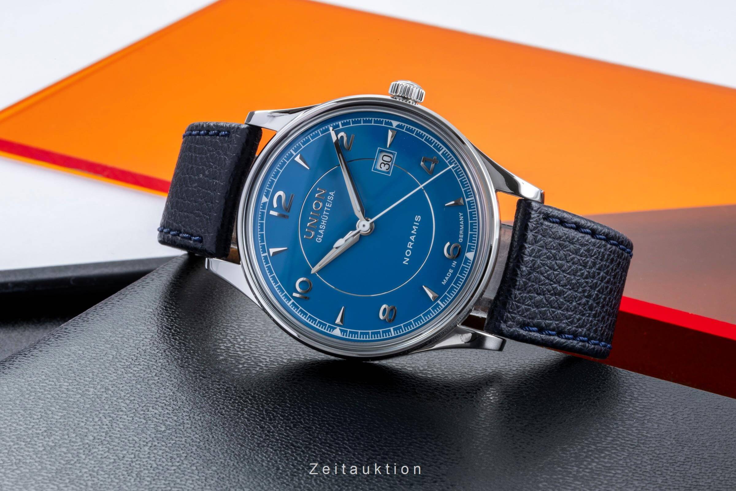 Union Glashütte Noramis steel automatic men's watch D016407160470 LP: 2400EUR  [2502159]