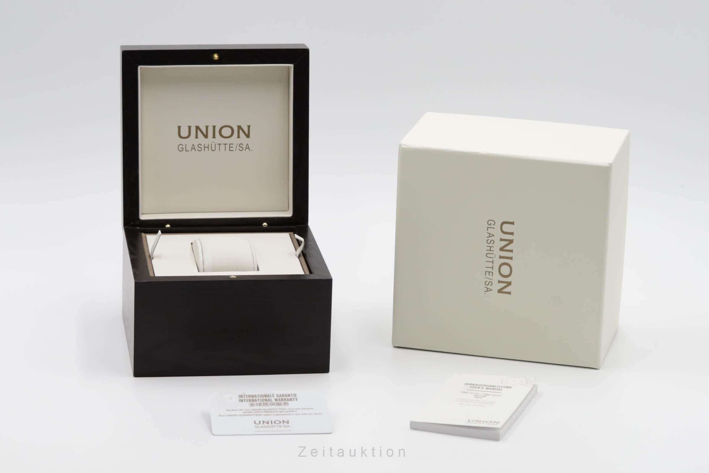 Union Glashütte Noramis steel automatic men's watch D016407160470 LP: 2400EUR  [2502159]
