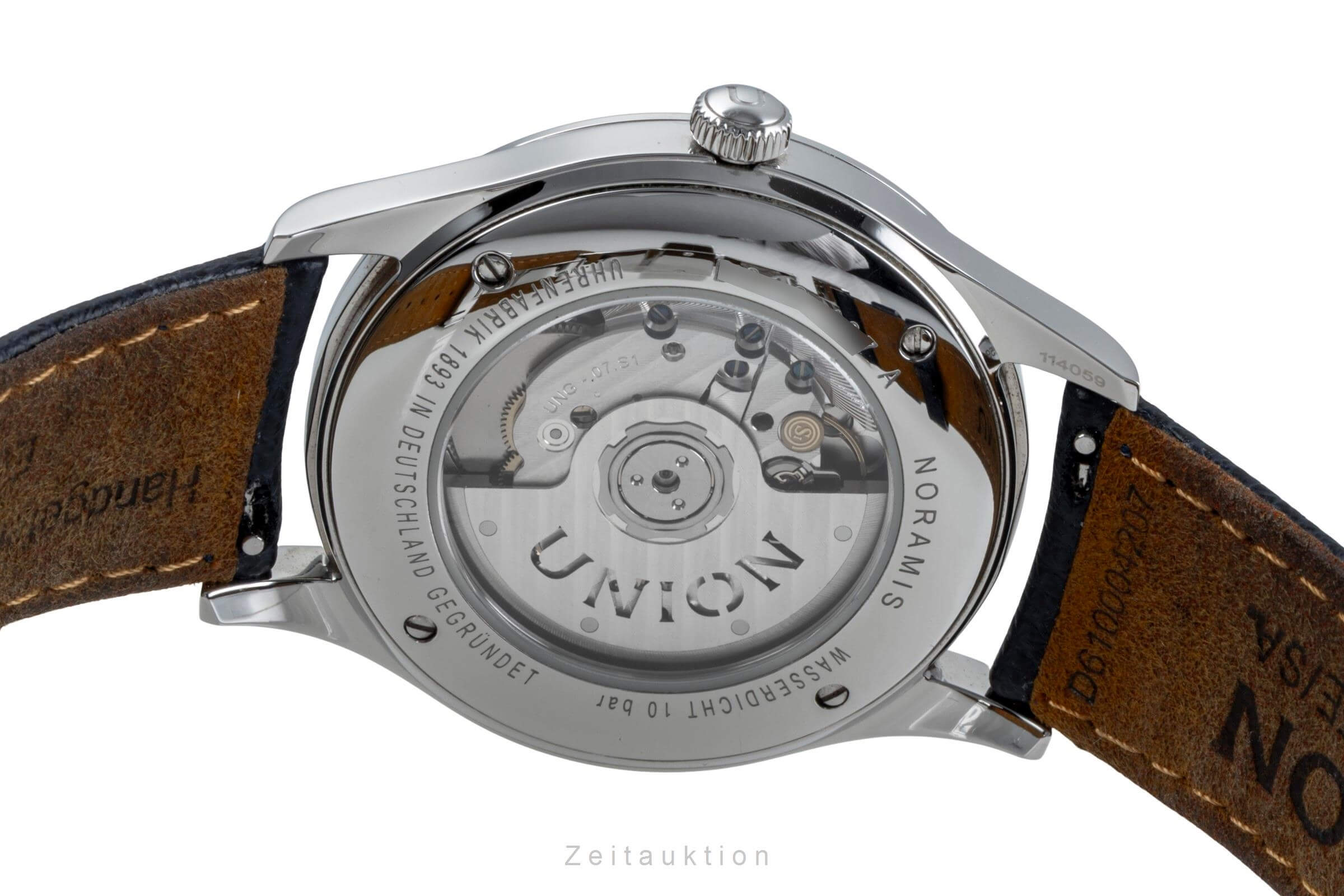 Union Glashütte Noramis steel automatic men's watch D016407160470 LP: 2400EUR  [2502159]