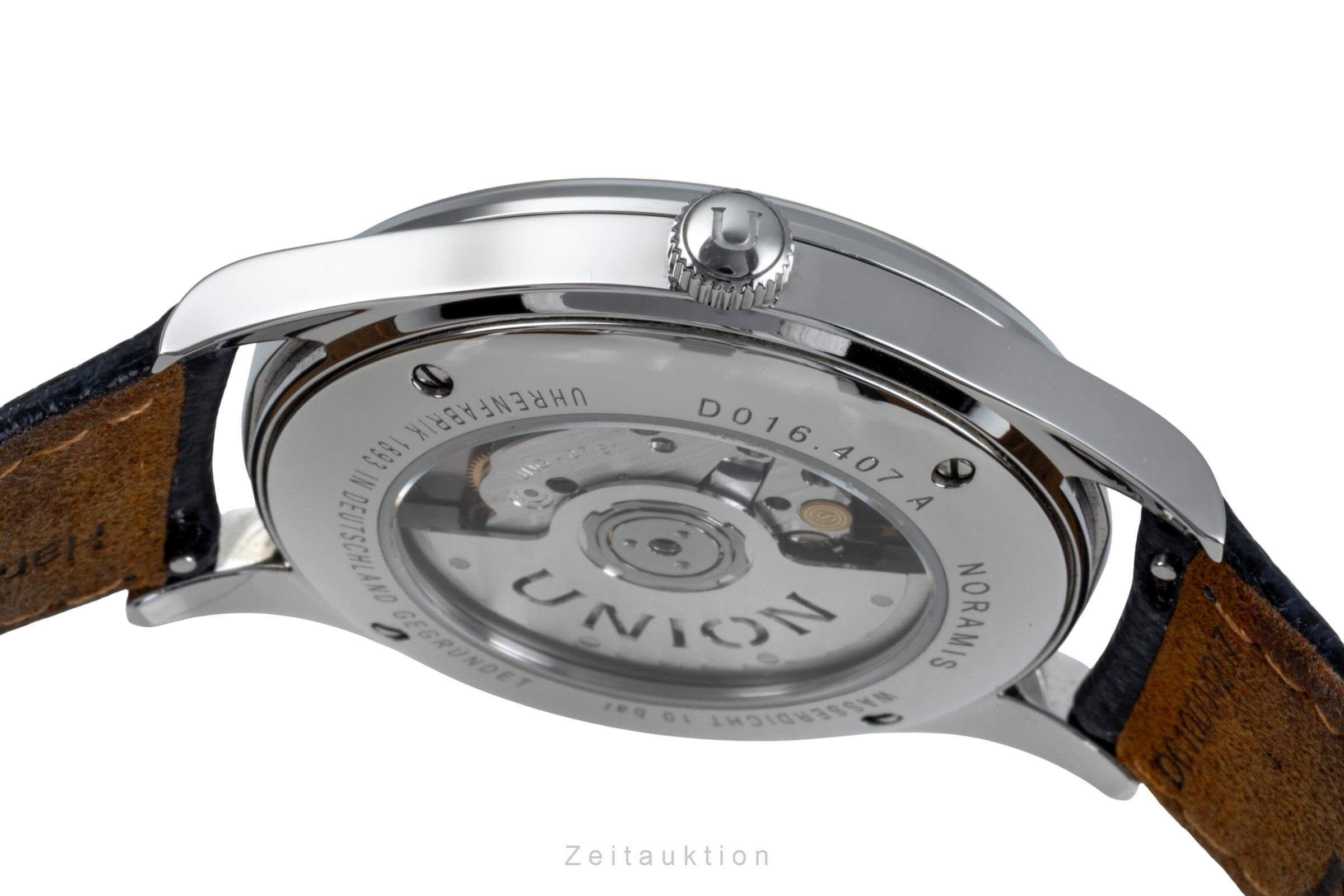 Union Glashütte Noramis steel automatic men's watch D016407160470 LP: 2400EUR  [2502159]