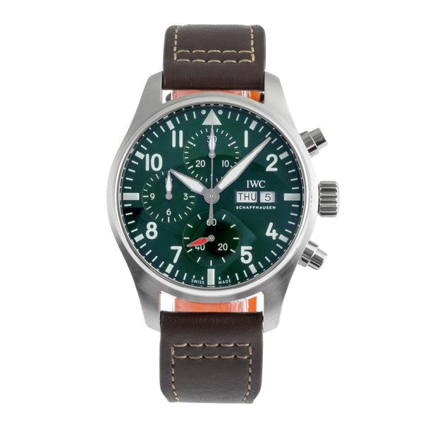 IWC Fliegerchronograph cronógrafo acero automático reloj para caballeros IW388103 LP: 7700EUR  [2502161]