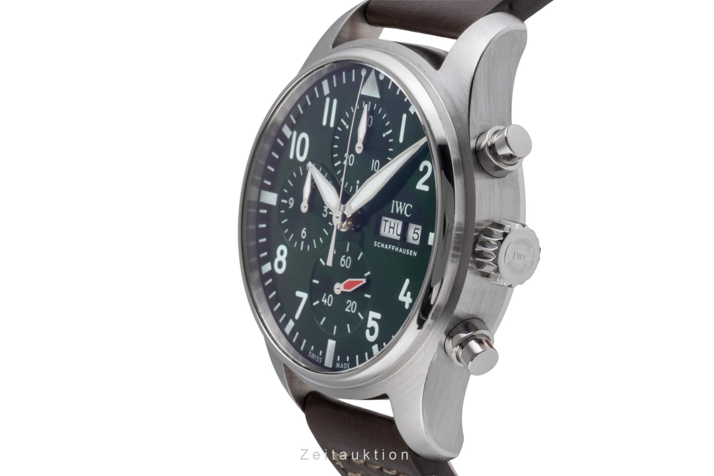 IWC Fliegerchronograph cronógrafo acero automático reloj para caballeros IW388103 LP: 7700EUR  [2502161]