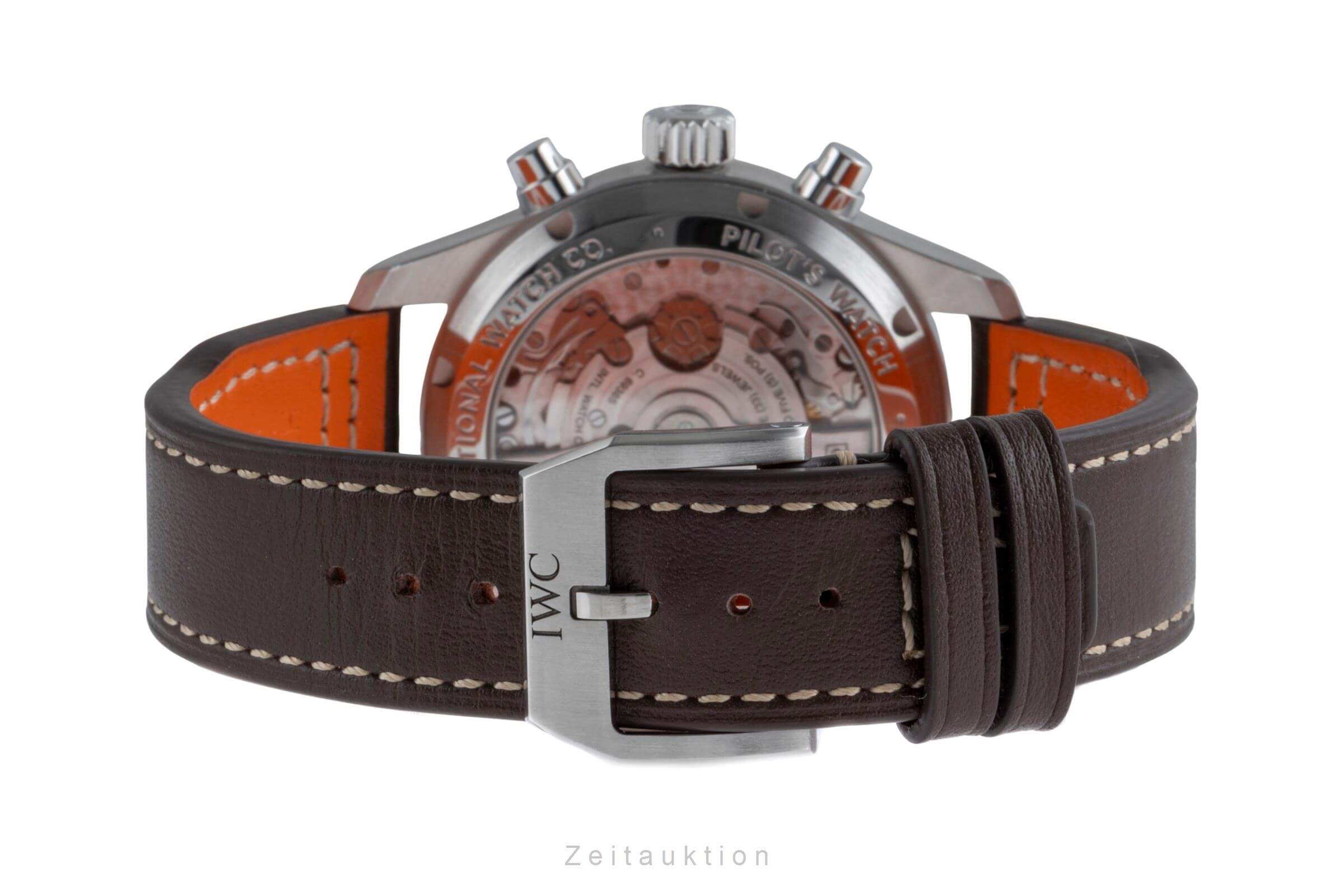 IWC Fliegerchronograph cronógrafo acero automático reloj para caballeros IW388103 LP: 7700EUR  [2502161]