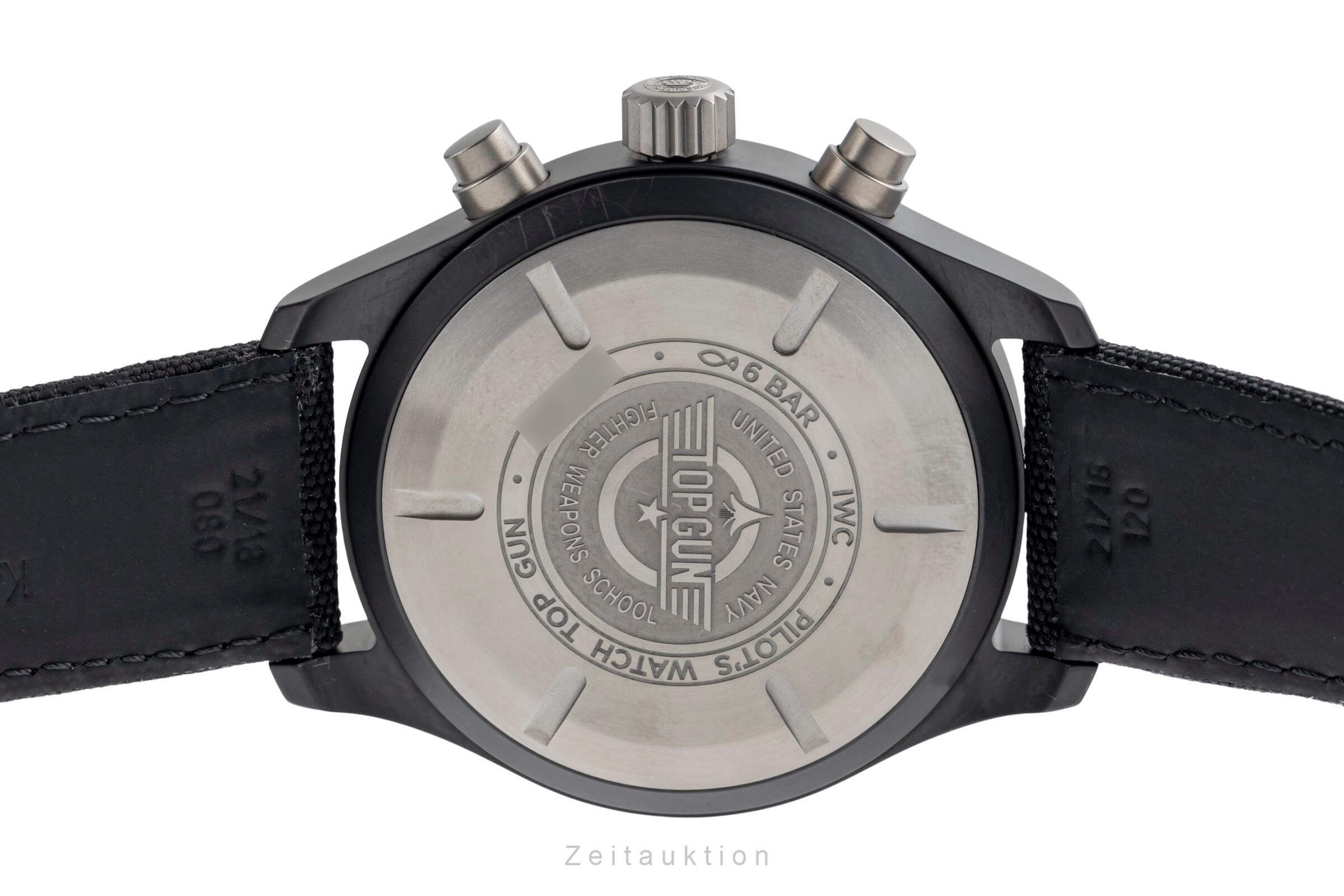 IWC Fliegerchronograph chronographe céramique / titane automatique montre pour hommes IW389101 LP: 9900EUR  [2502162]