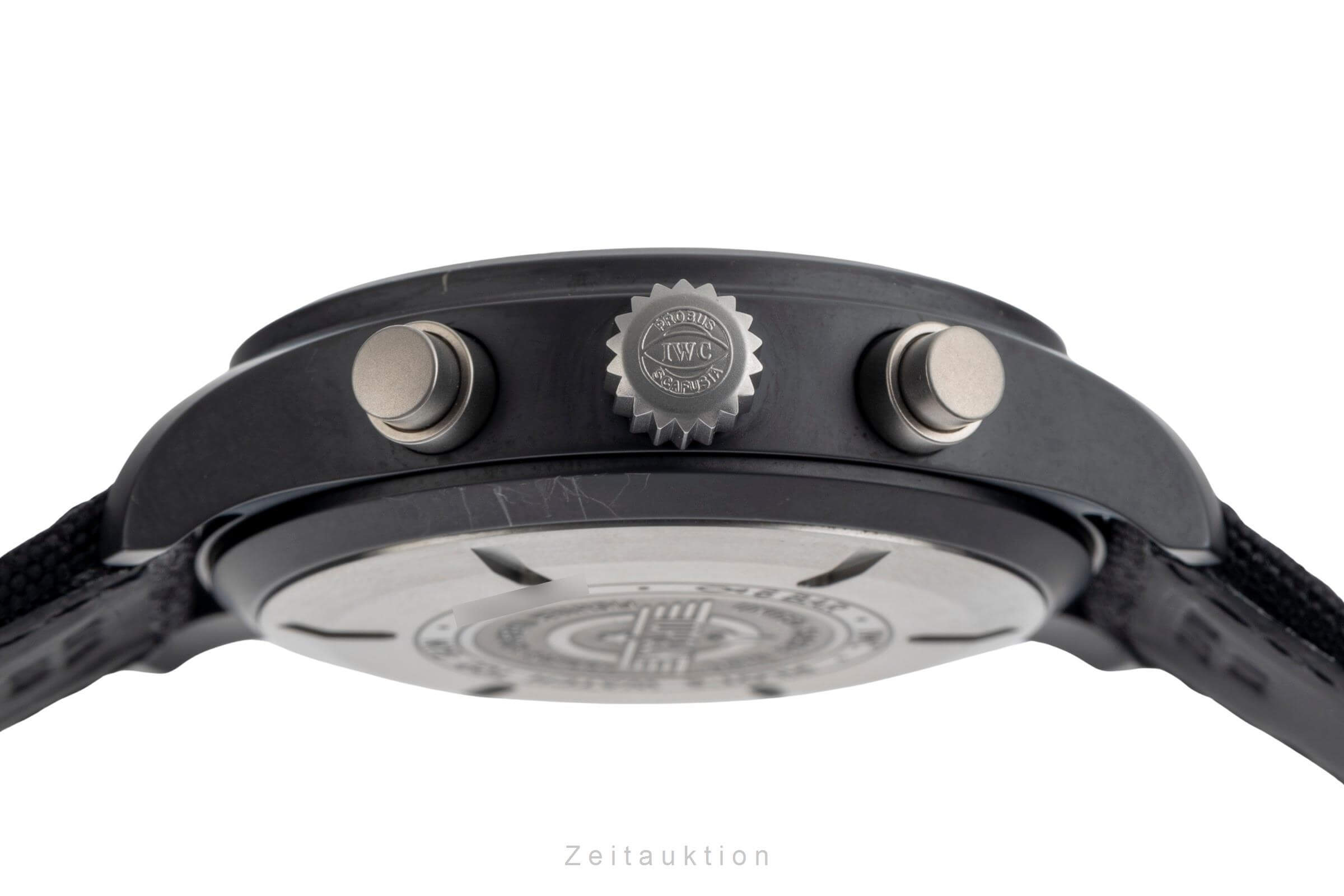 IWC Fliegerchronograph chronographe céramique / titane automatique montre pour hommes IW389101 LP: 9900EUR  [2502162]