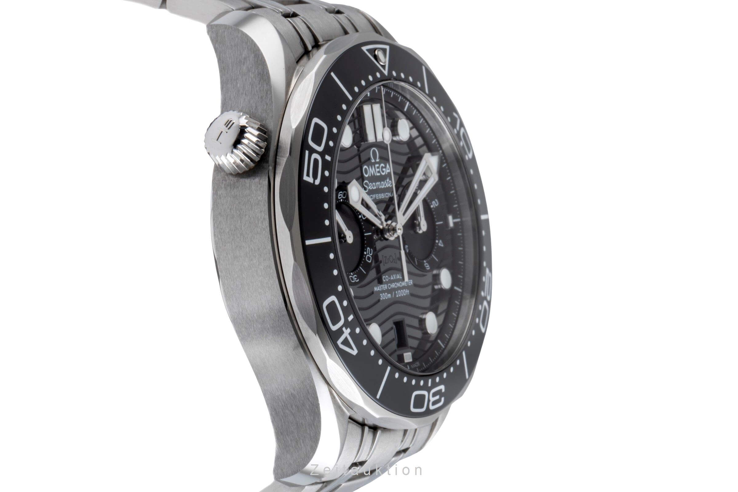 Omega Seamaster chronograph steel automatic men's watch 210.30.44.51.01.001 LP: 9300EUR  [2502163]