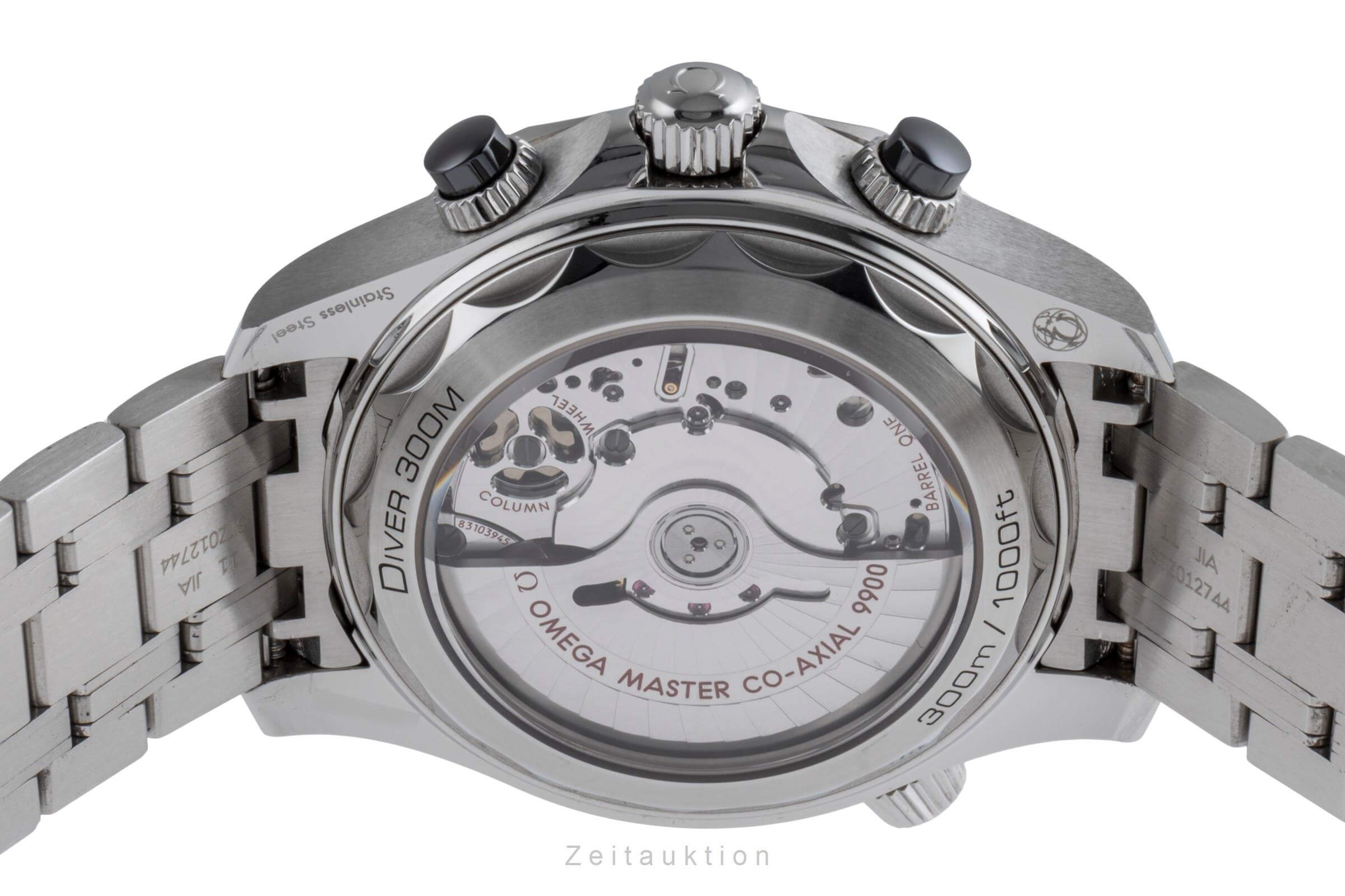 Omega Seamaster chronograph steel automatic men's watch 210.30.44.51.01.001 LP: 9300EUR  [2502163]