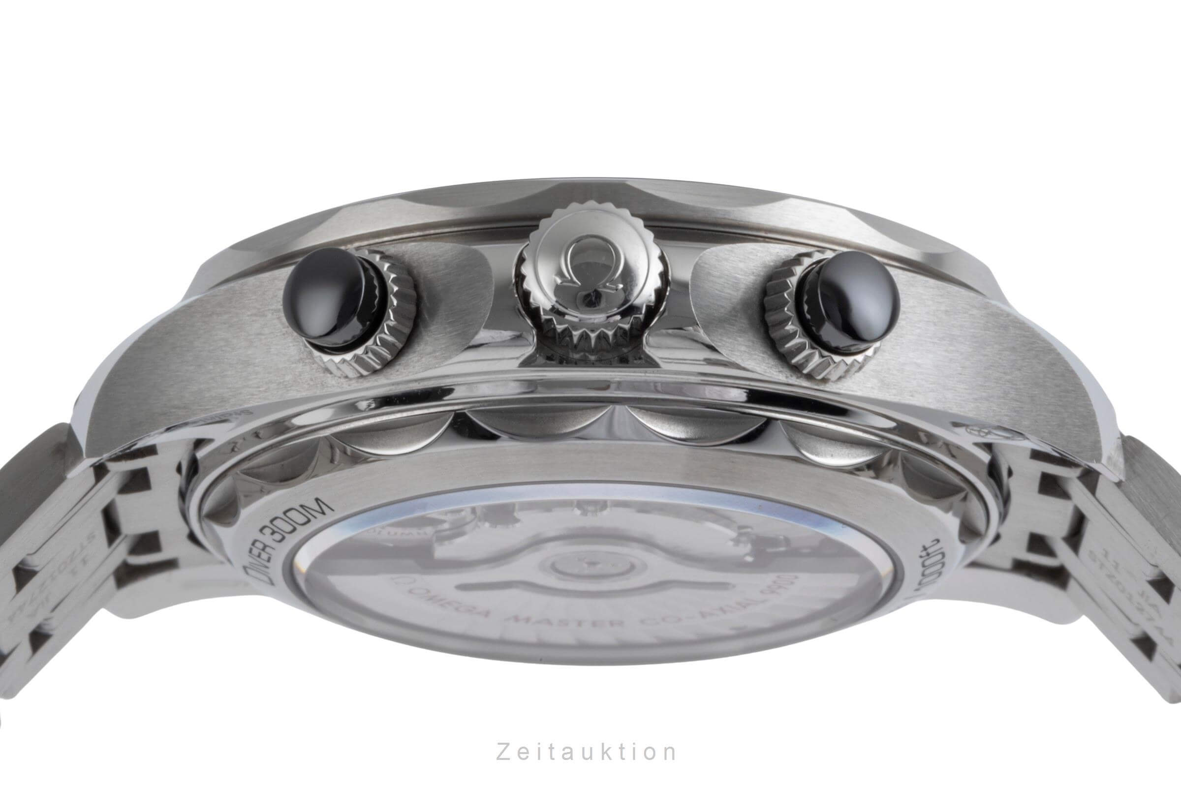 Omega Seamaster chronograph steel automatic men's watch 210.30.44.51.01.001 LP: 9300EUR  [2502163]