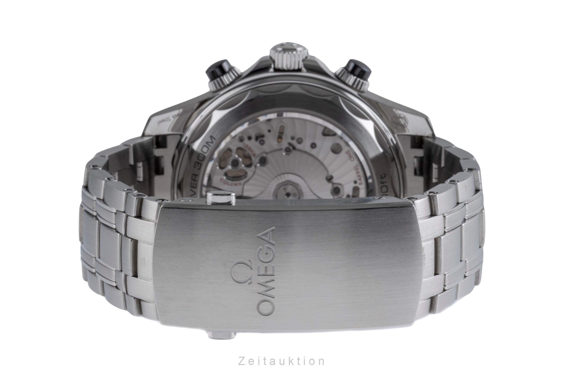 Omega Seamaster chronograph steel automatic men's watch 210.30.44.51.01.001 LP: 9300EUR  [2502163]
