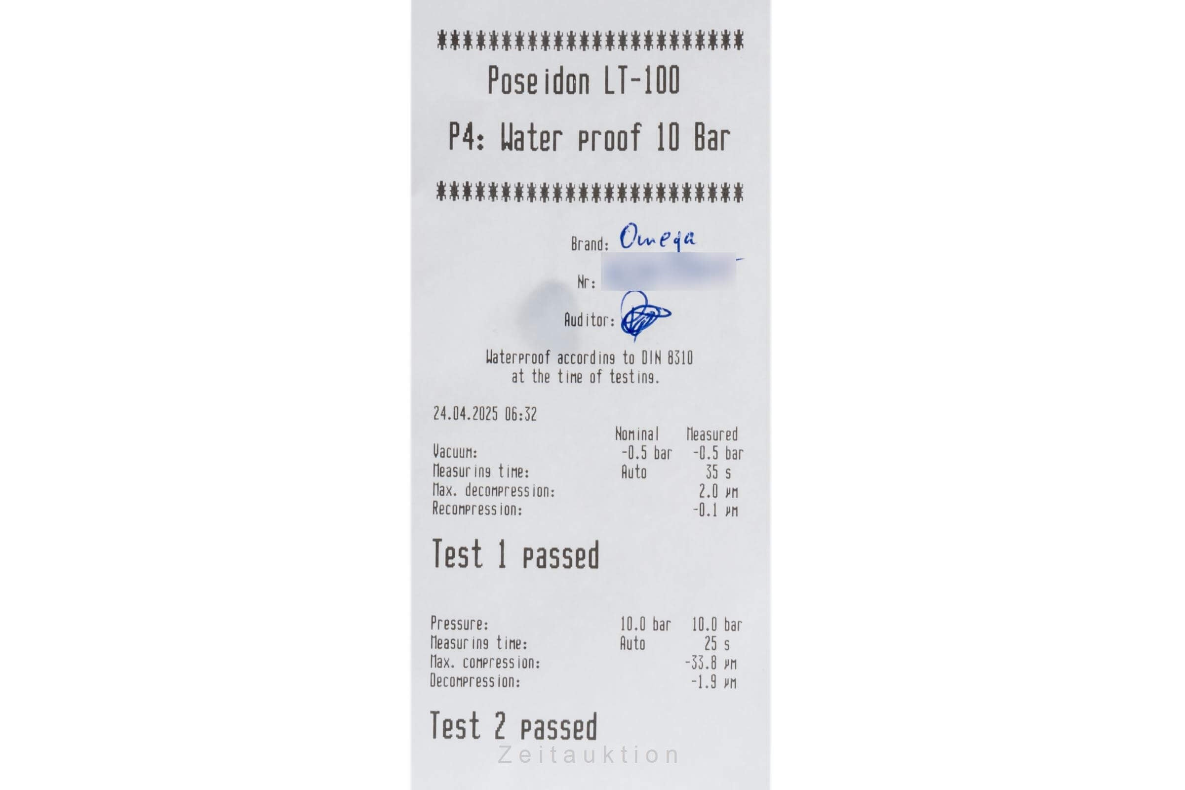 Omega Seamaster chronograph steel automatic men's watch 210.30.44.51.01.001 LP: 9300EUR  [2502163]