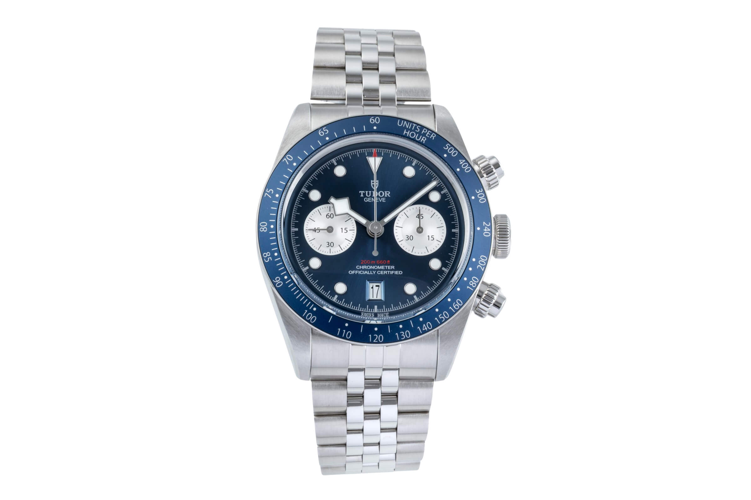 Tudor Black Bay Chrono Stahl Automatik Herrenuhr Ref. 79360B-0002 B&P 2024 [2502164]