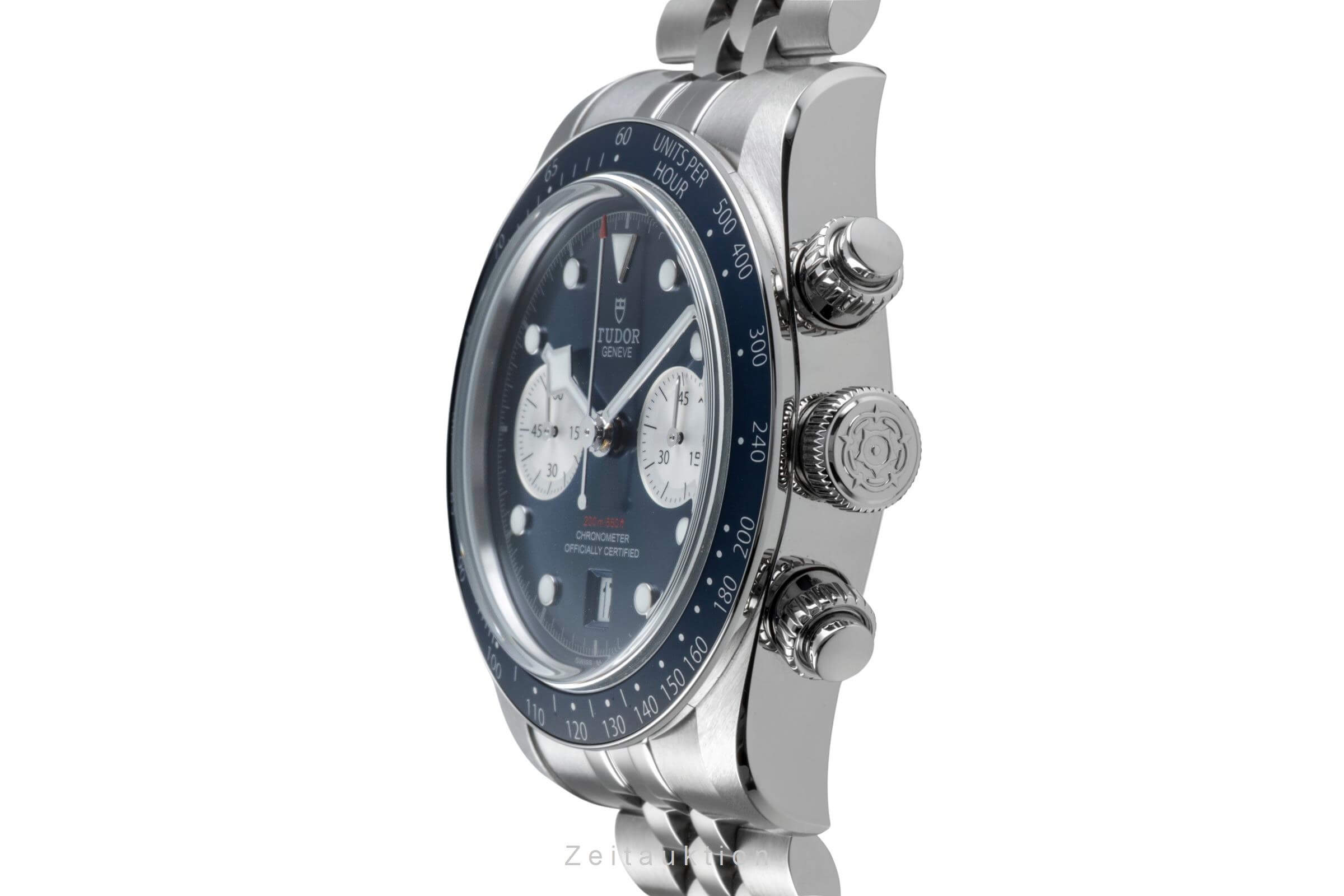 Tudor Black Bay Chrono Stahl Automatik Herrenuhr Ref. 79360B-0002 B&P 2024 [2502164]