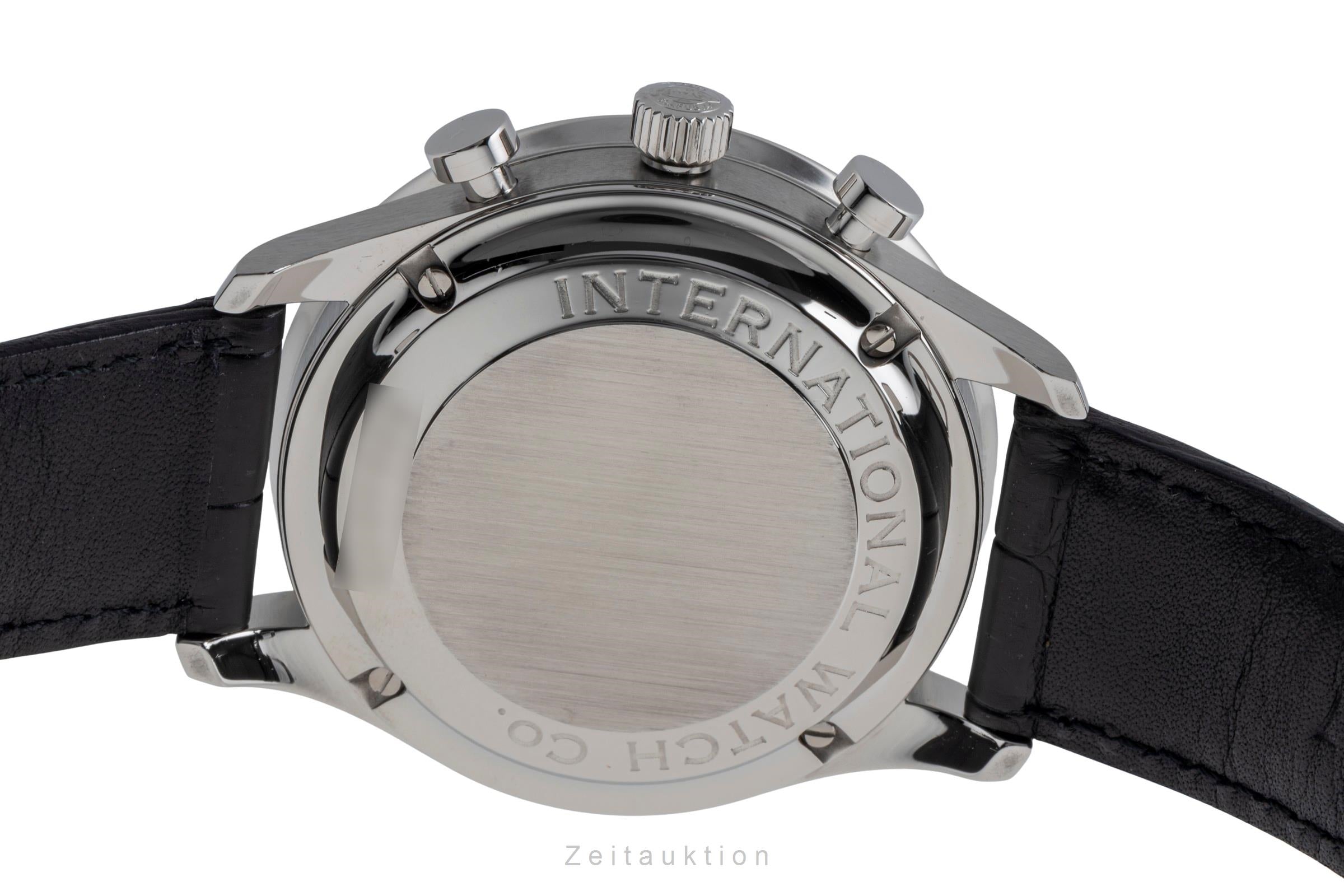 IWC Portugieser chronograph steel automatic men's watch IW371445 LP: 9100EUR  [2502165]