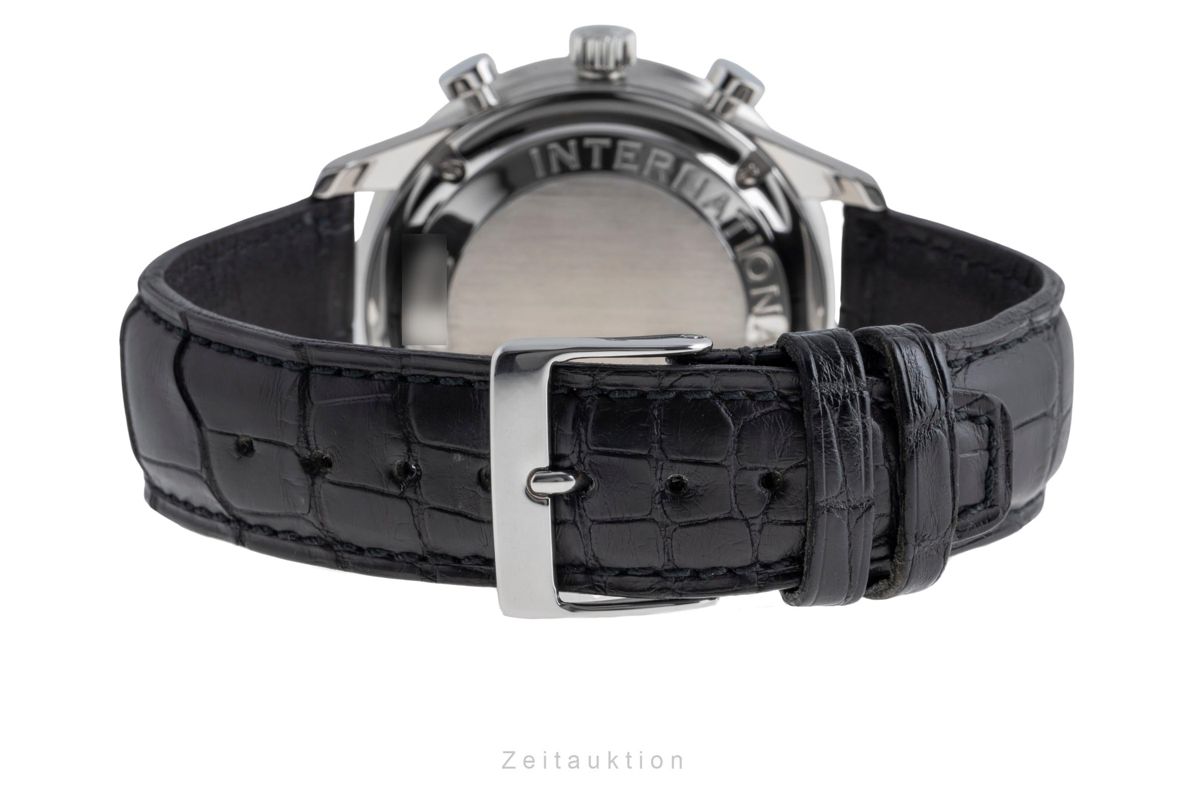 IWC Portugieser chronograph steel automatic men's watch IW371445 LP: 9100EUR  [2502165]