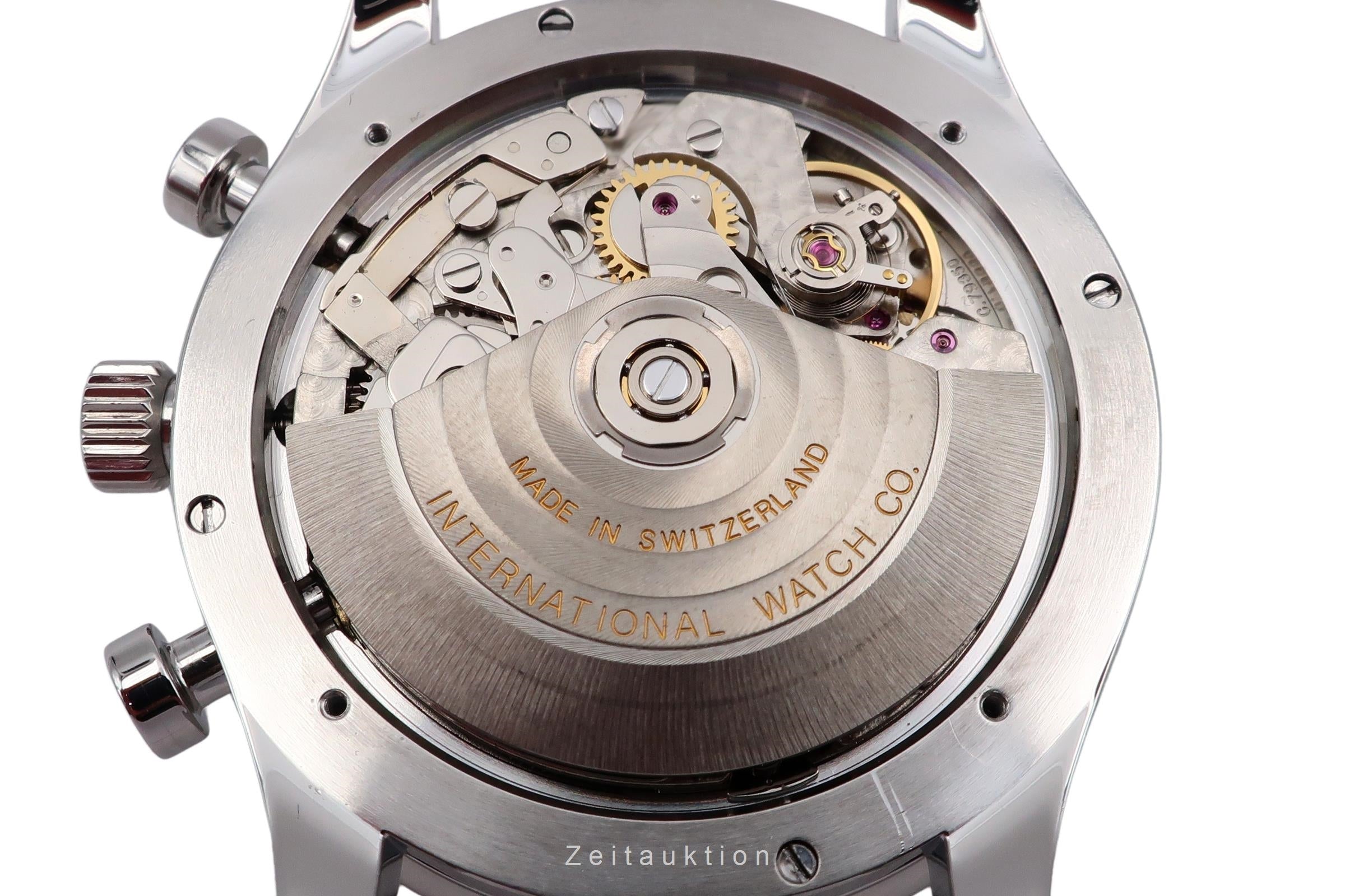 IWC Portugieser chronograph steel automatic men's watch IW371445 LP: 9100EUR  [2502165]