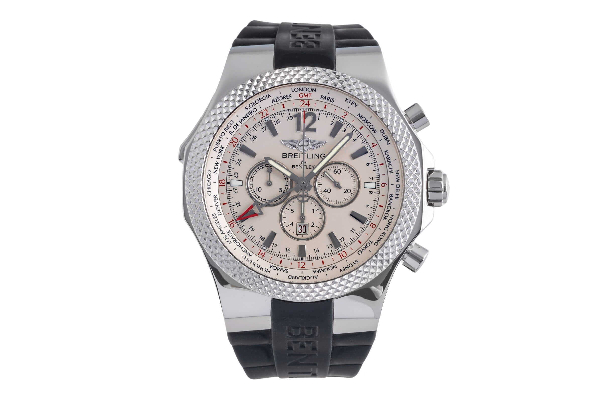 Breitling Bentley cronografo acciaio automatismo orologio da uomo A4736212/G657  [2502168]