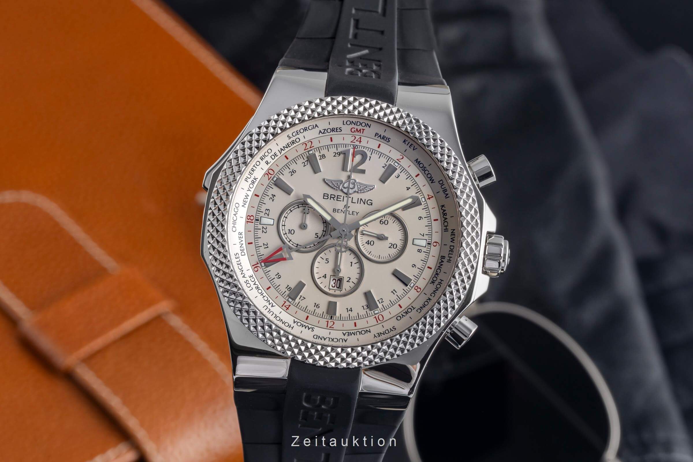 Breitling Bentley cronografo acciaio automatismo orologio da uomo A4736212/G657  [2502168]