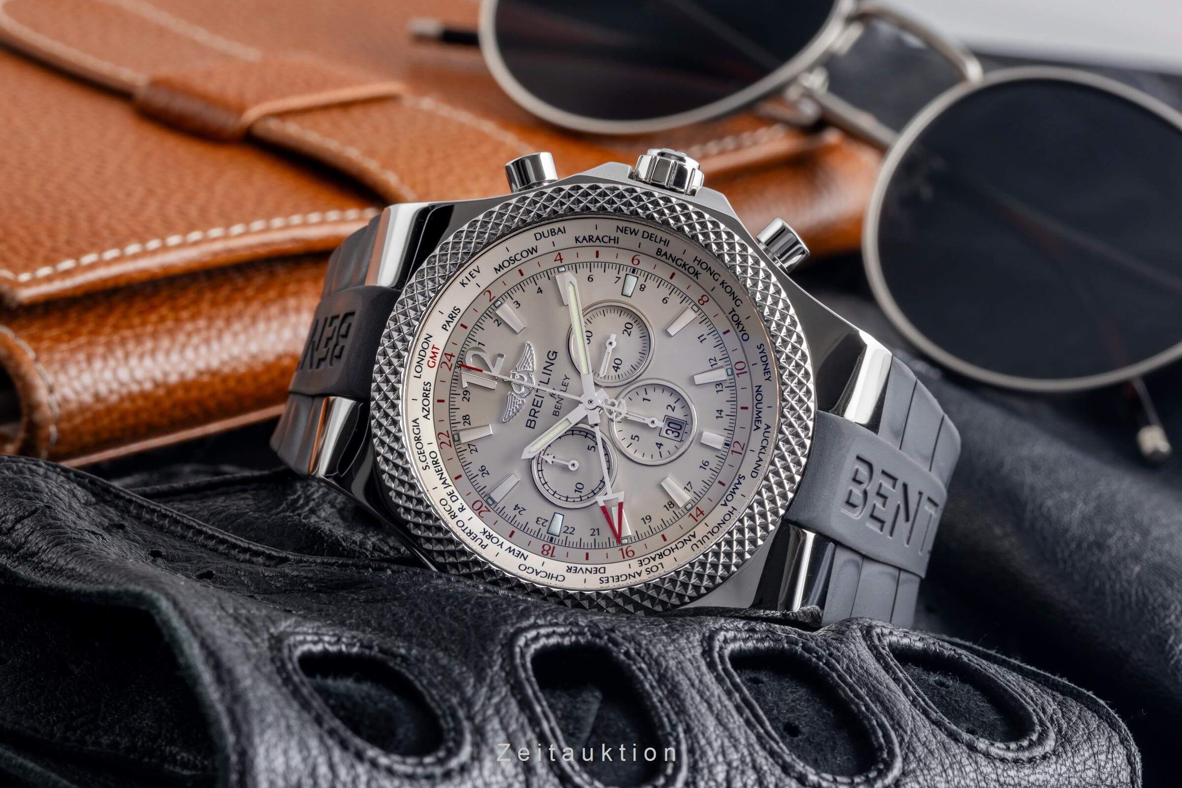 Breitling Bentley cronografo acciaio automatismo orologio da uomo A4736212/G657  [2502168]