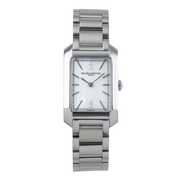 Baume & Mercier Hampton acciaio quarzo orologio da donna M0A10474  [2502170]