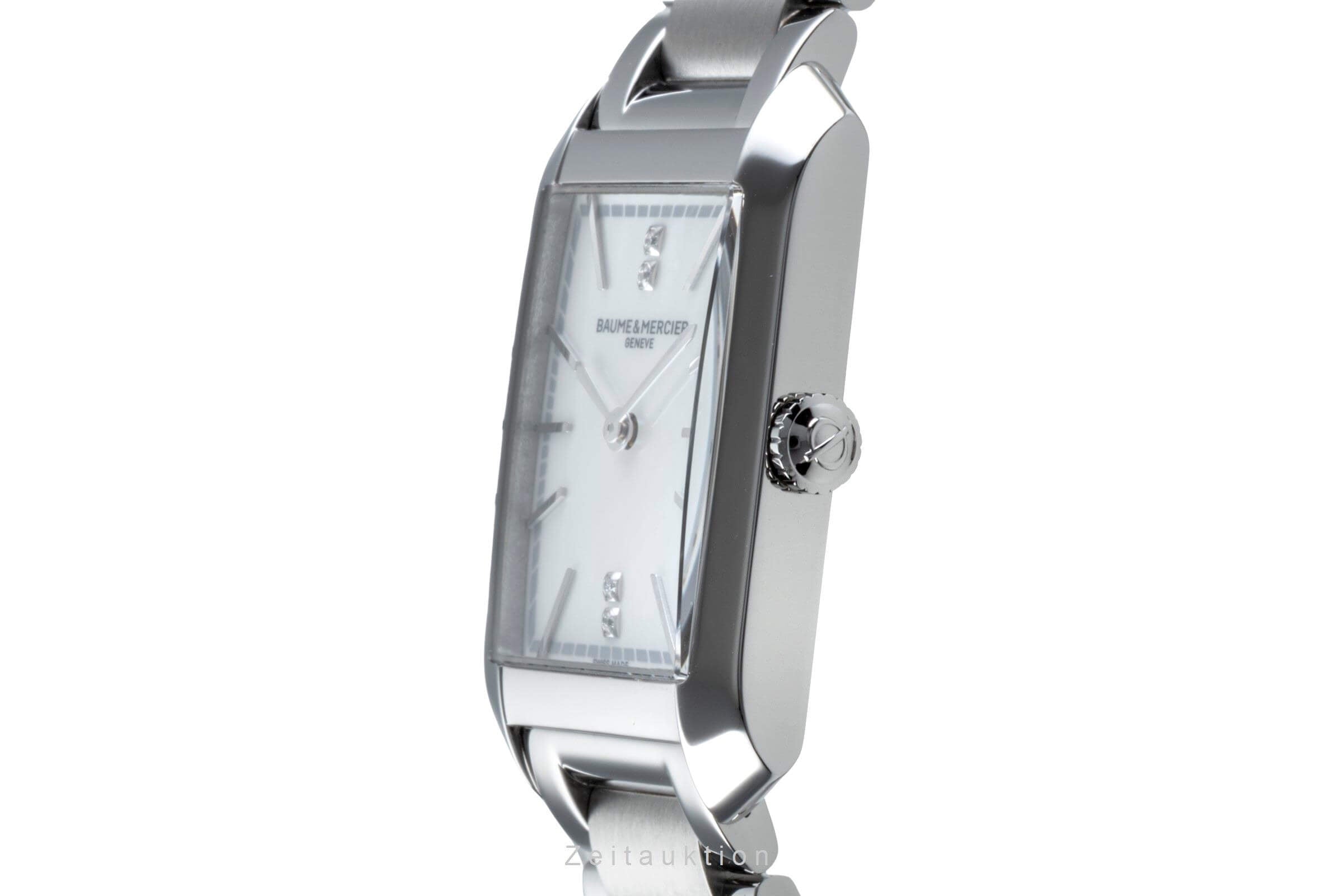Baume & Mercier Hampton acciaio quarzo orologio da donna M0A10474  [2502170]