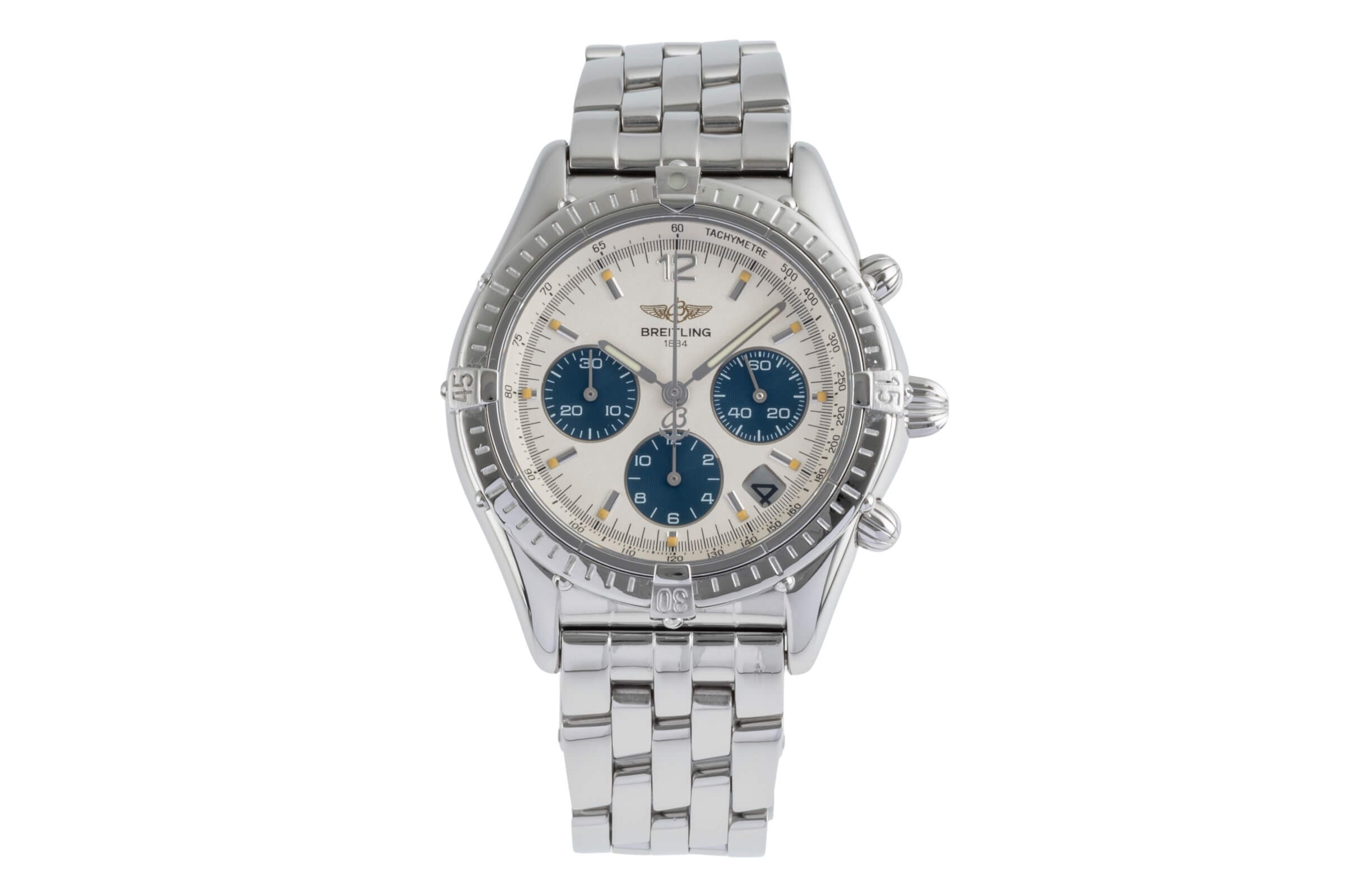 Breitling Cockpit chronograph steel automatic Kal. B30 Ref. A30012